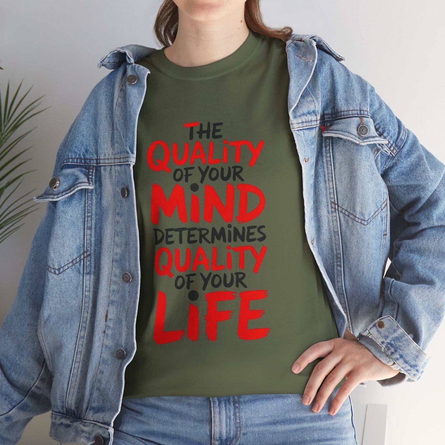 Inspiring Mind Quality Tee - Motivational Shirt, Unisex Cotton T-Shirt, Gift for Friends