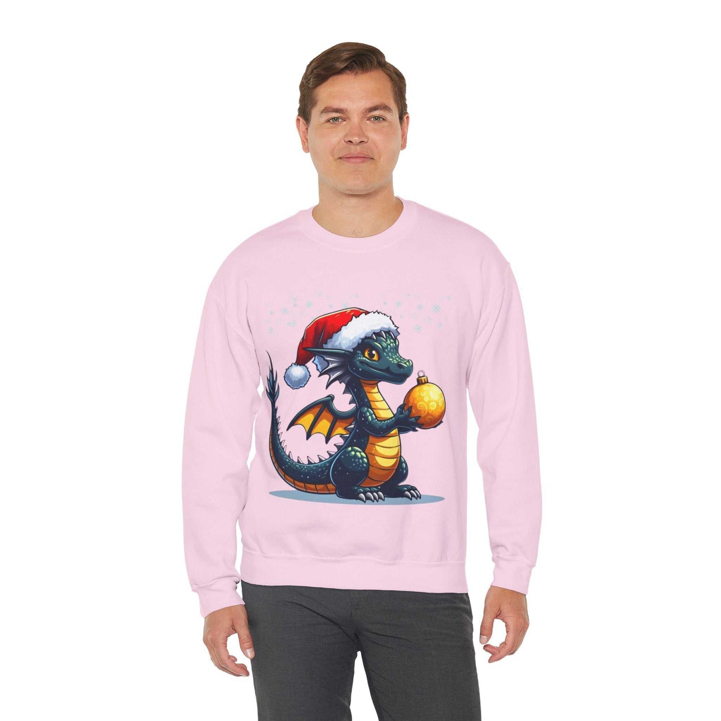 Dinosaur Christmas Sweatshirt, Funny Christmas Dinosaur Gift