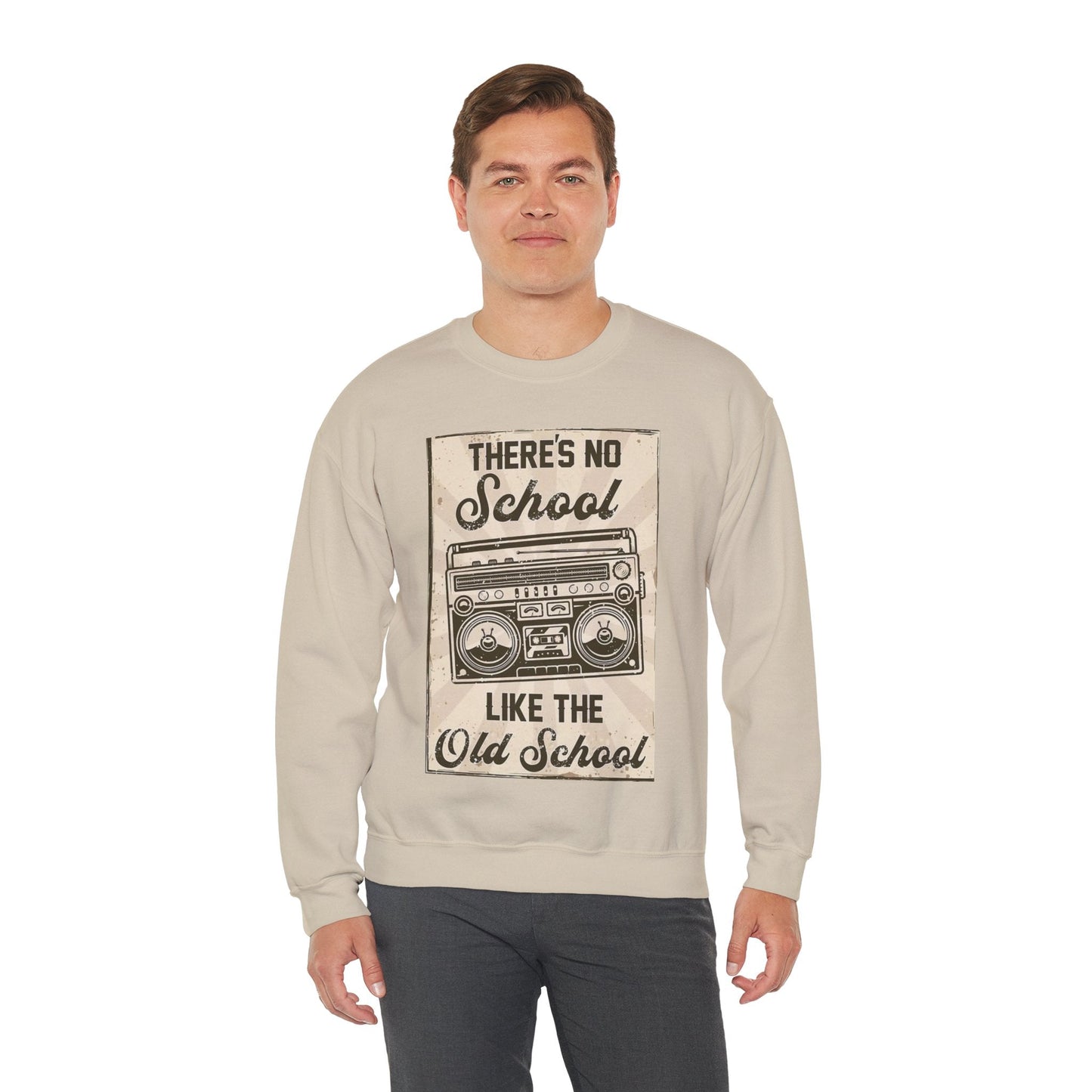 Retro Crewneck Sweatshirt 'There's No School Like the Old School'
