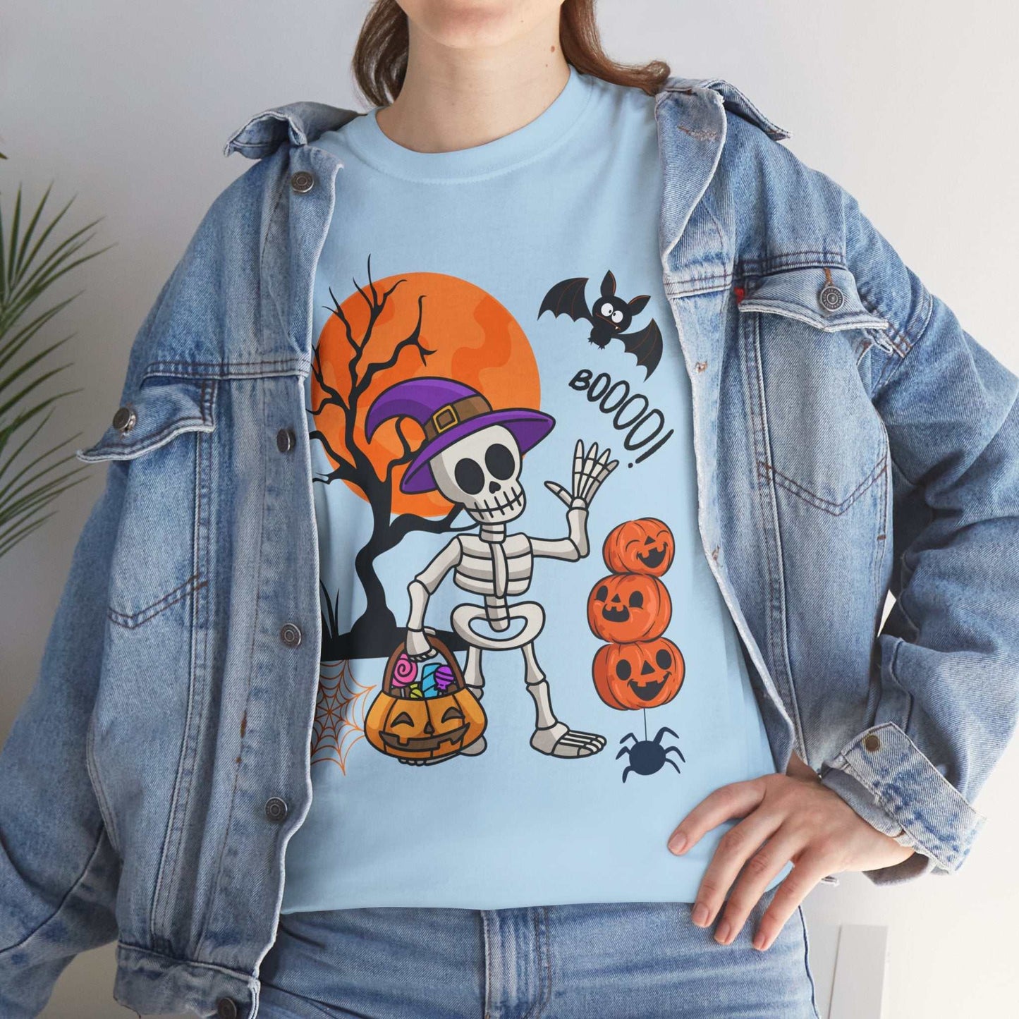 Halloween Skeleton Shirt, Dead Halloween T-shirt, Gift for Halloween Lovers