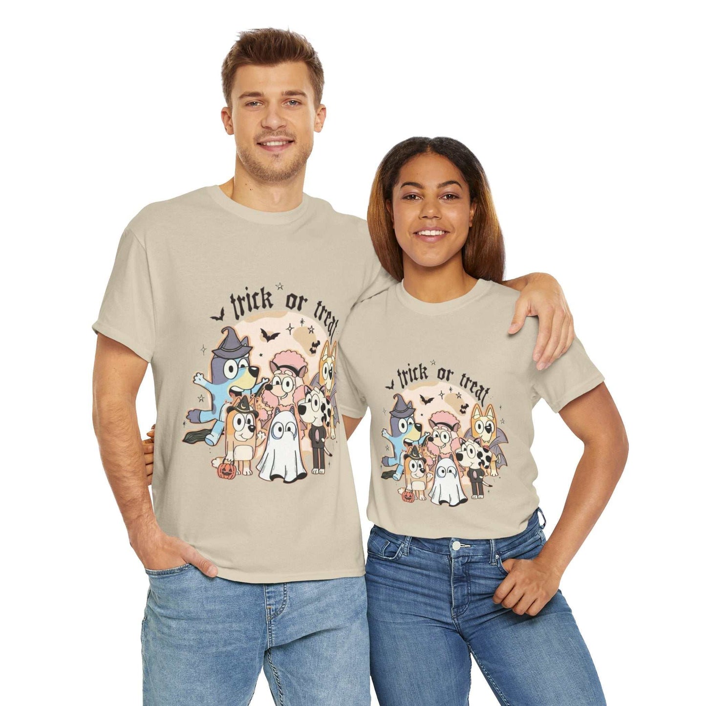 Cute Halloween Tee, Trick or Treat T-Shirt, Fall Festive Apparel Gift