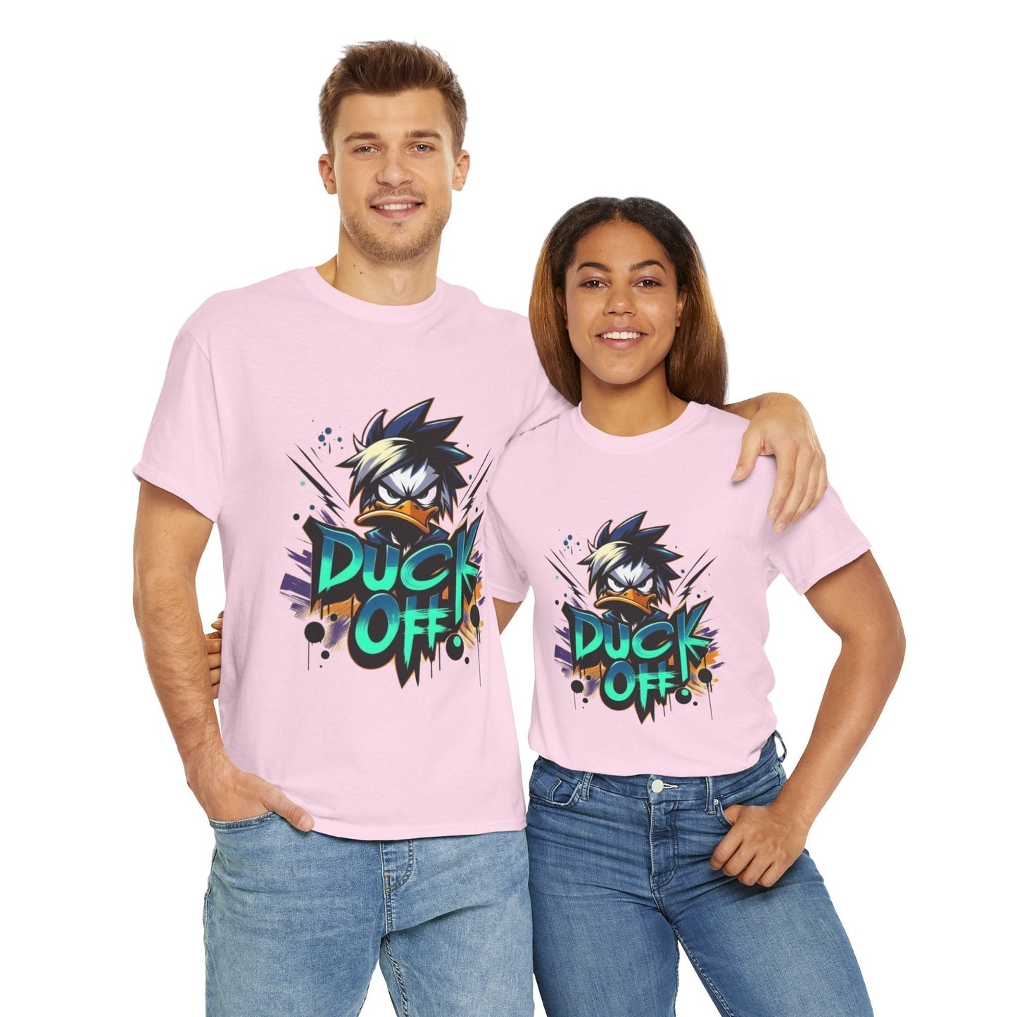 Graphic Tee - 'Duck Off' Design for Casual Wear - T-shirt Gift for all