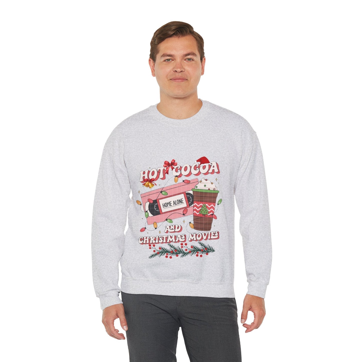 Hot Cocoa And Christmas Movies Sweatshirt, Christmas Latte Tee