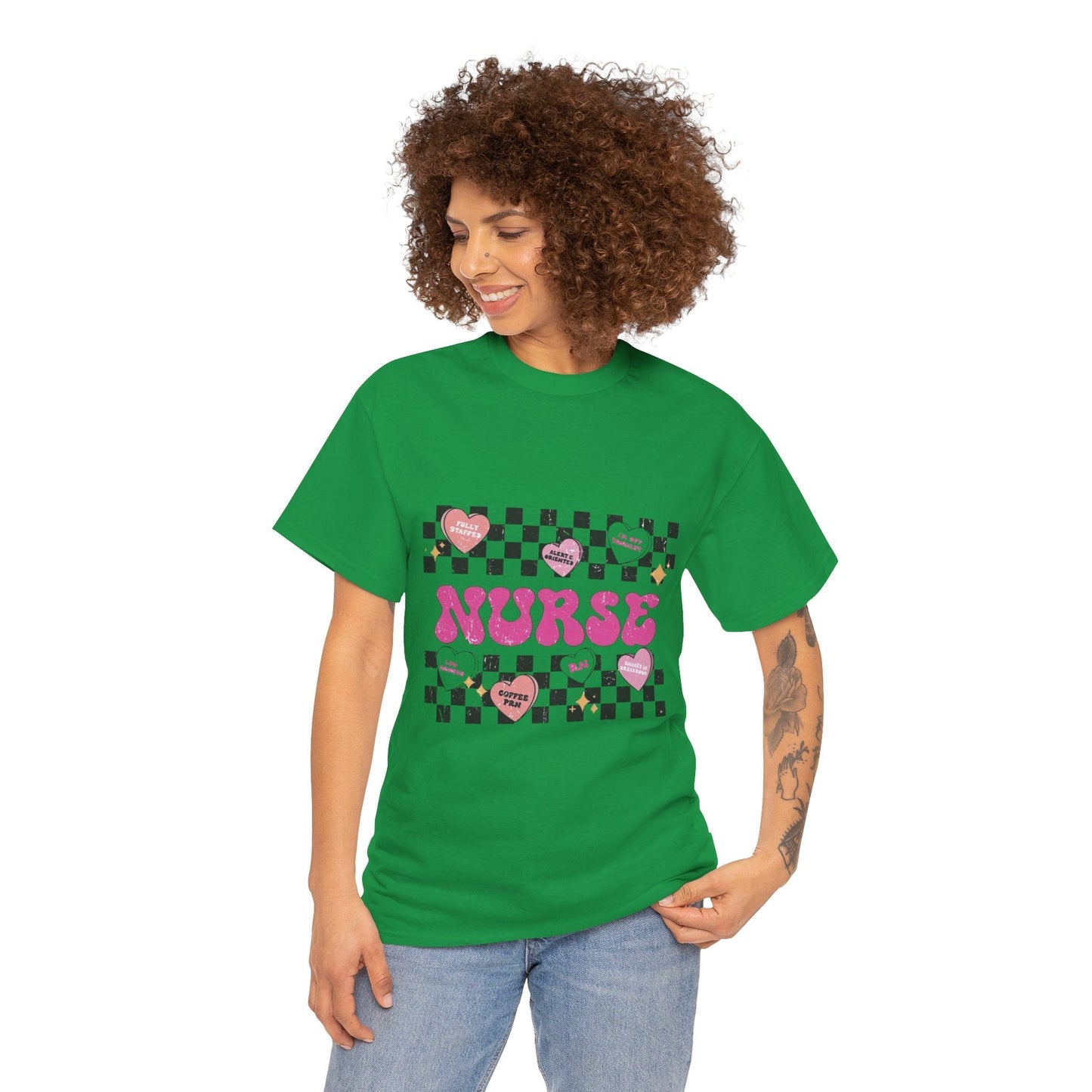 Love Nurse Retro T-Shirt, Retro Comfort Nurse Gift