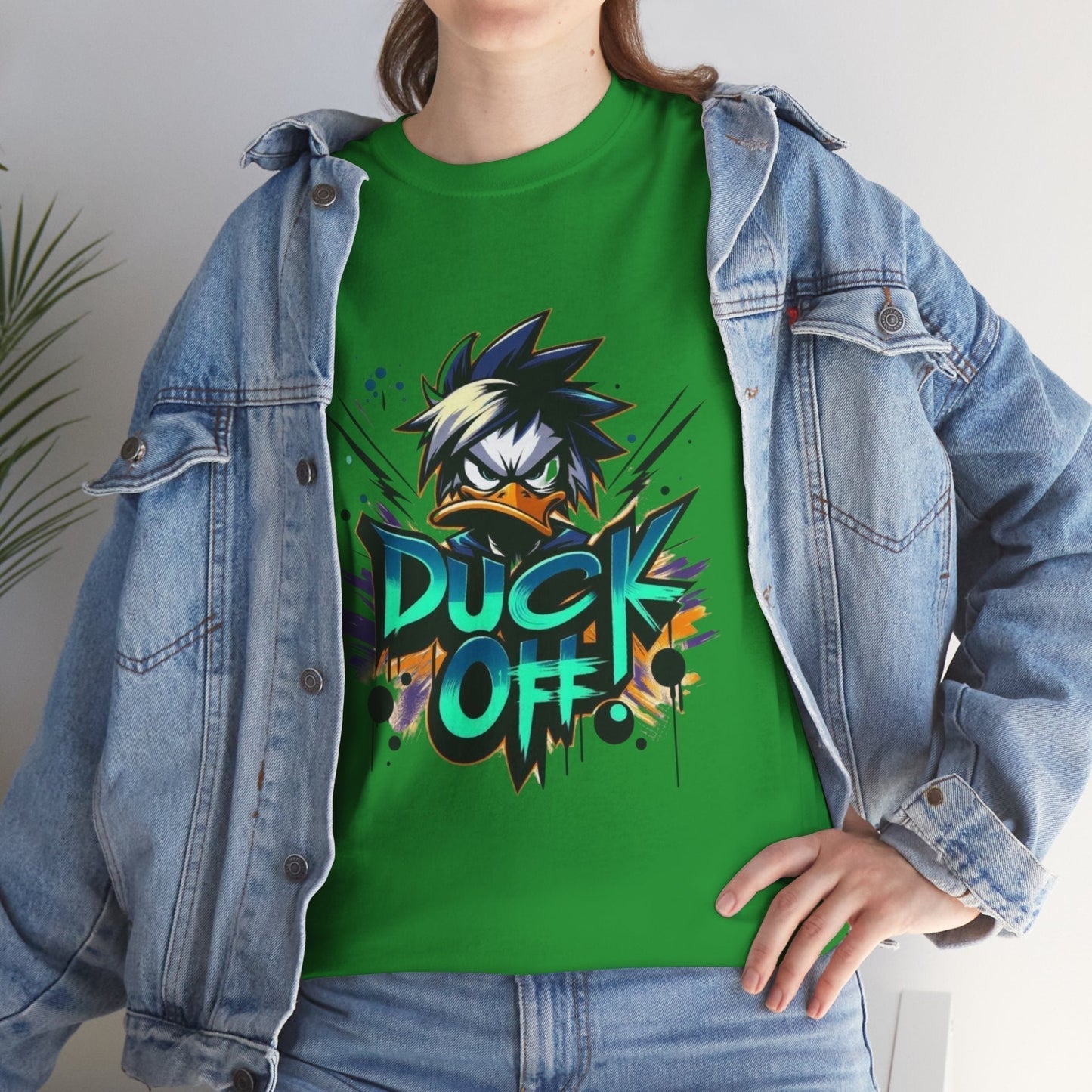 Graphic Tee - 'Duck Off' Design for Casual Wear - T-shirt Gift for all