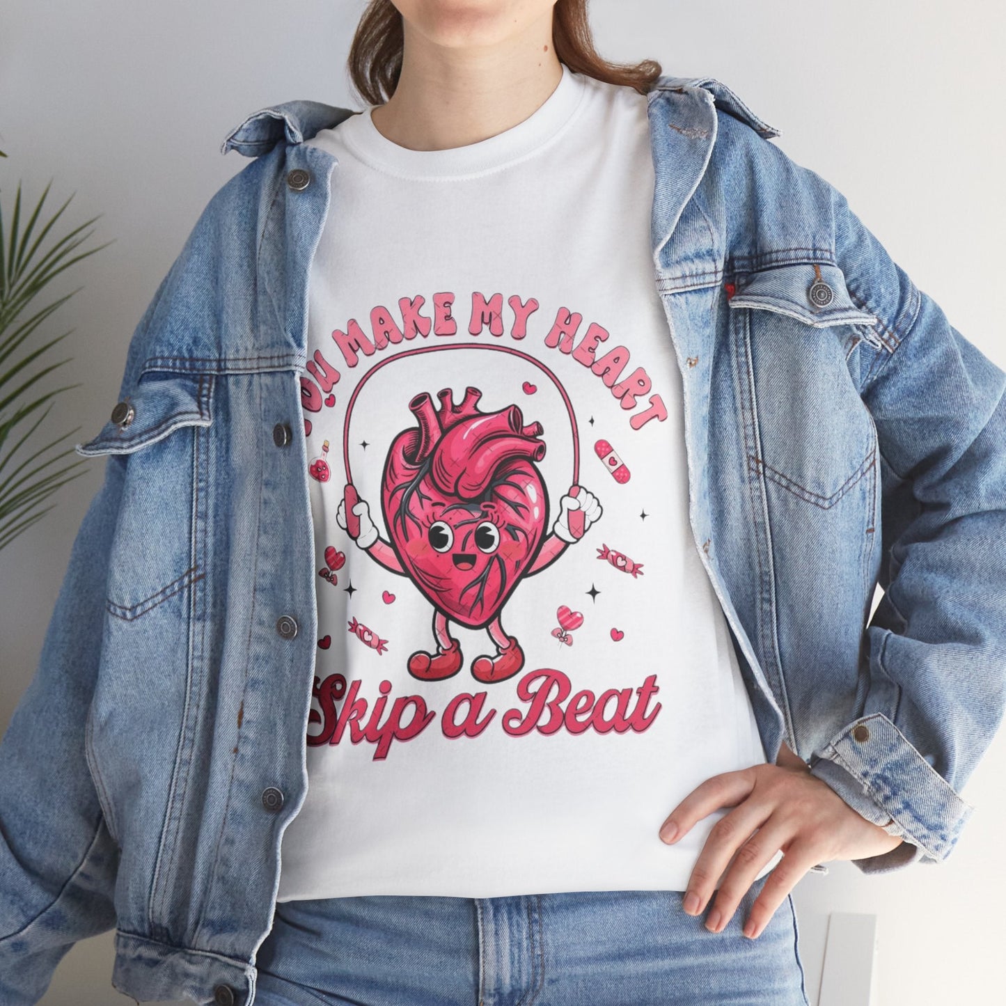 You Make My Heart Skip a Beat T-Shirt, Funny Heart Gift For Nurse