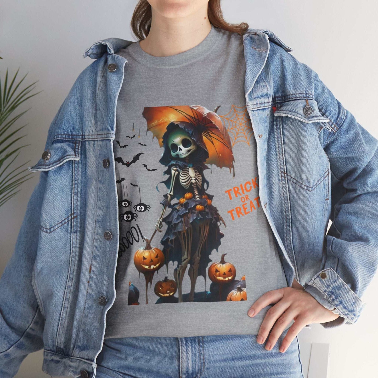Girl Skeleton Shirt for Halloween, Baby Girl Halloween Tee Gift