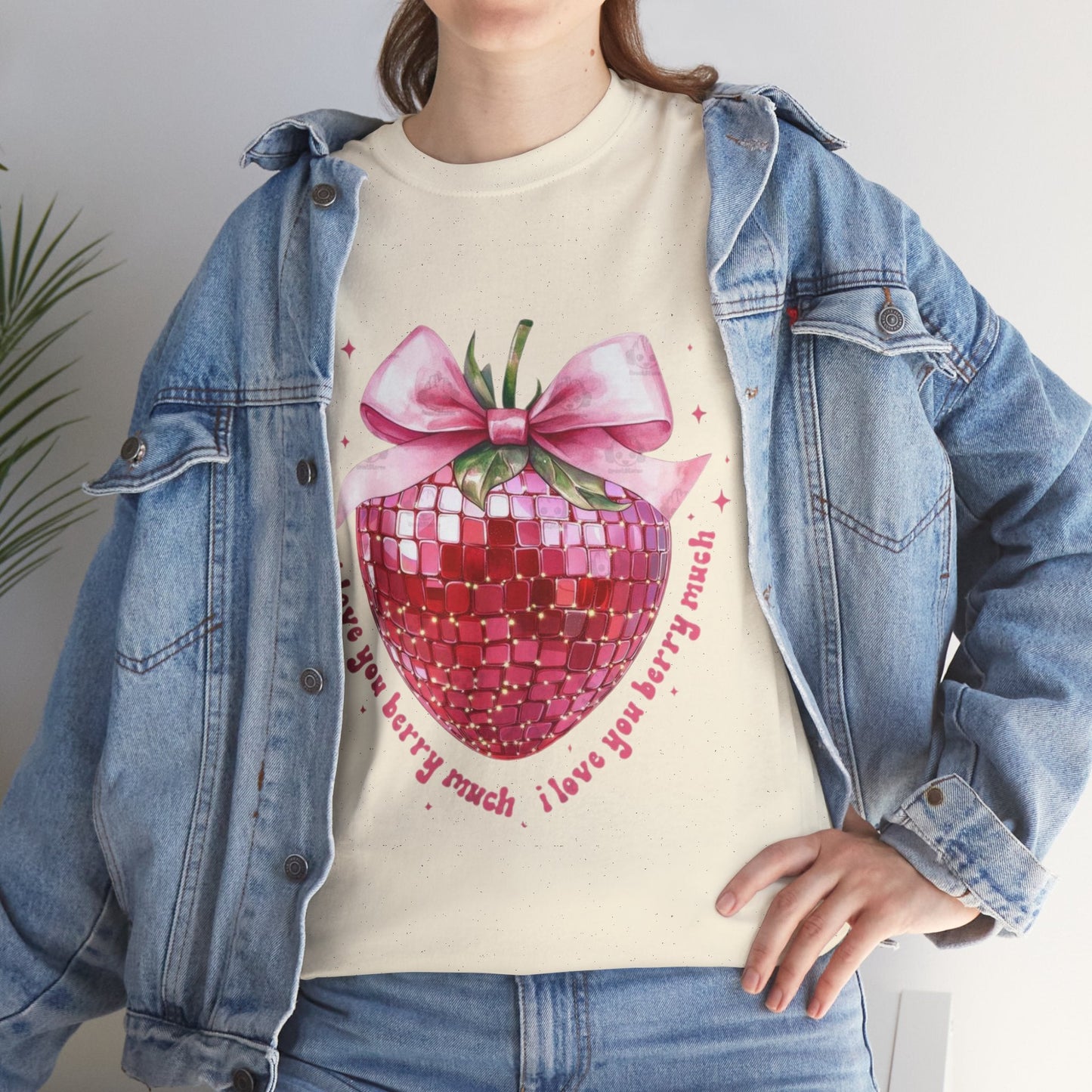 I Love You Berry Much T-Shirt , Love Valentines Heart Gift