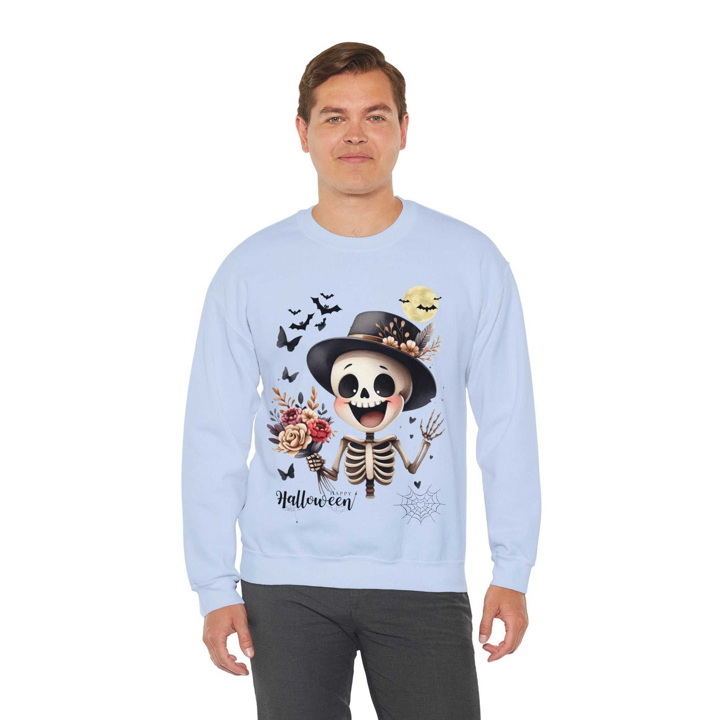 Funny Skeleton Kids Halloween Sweatshirt – Spooky & Cute Costume Alternative!