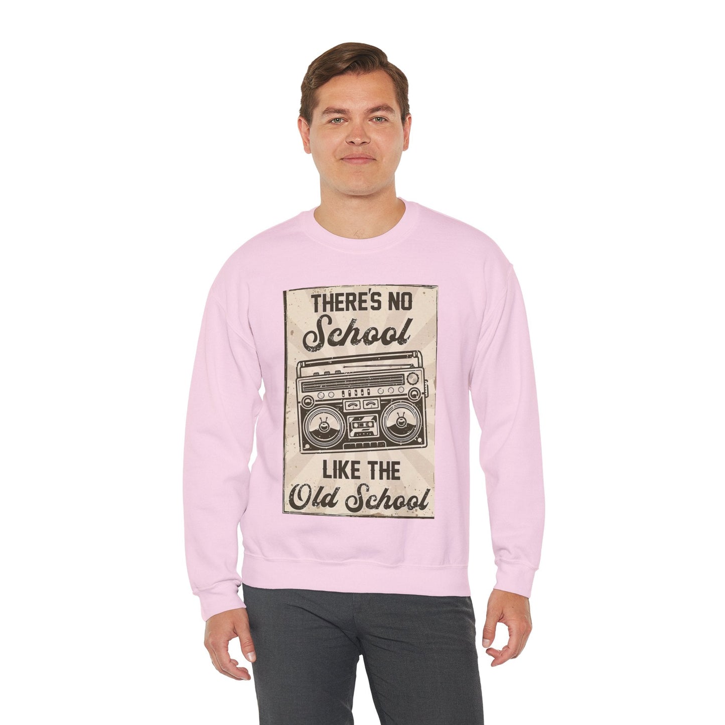 Retro Crewneck Sweatshirt 'There's No School Like the Old School'