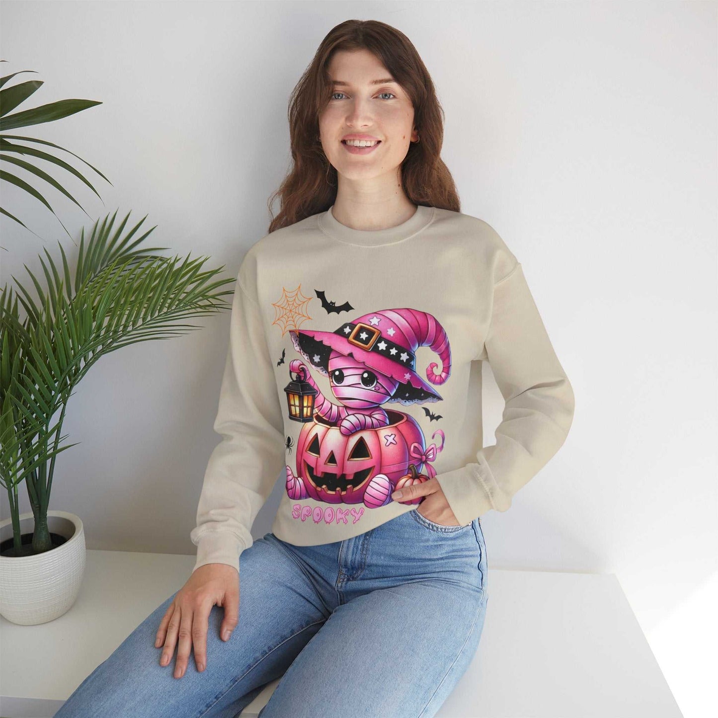Funny Kids Halloween Sweatshirt, Spooky Season Gift