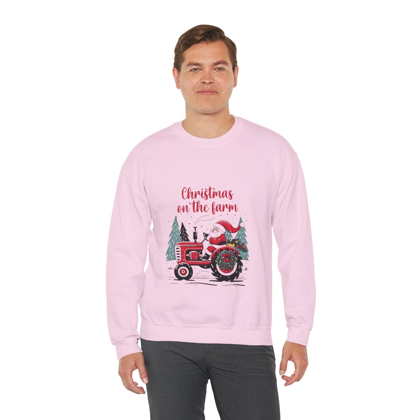 Christmas On The Farm Sweatshirt, Country Christmas Gift