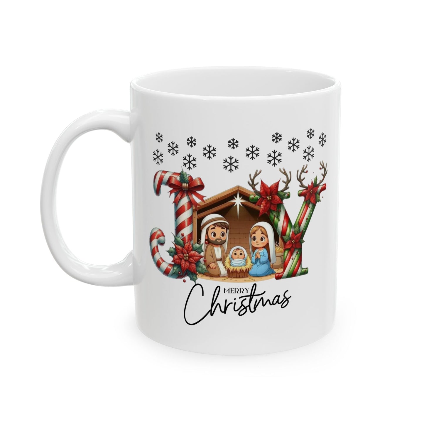 Joy To The World Mugs, Christmas Baby Jesus Gift