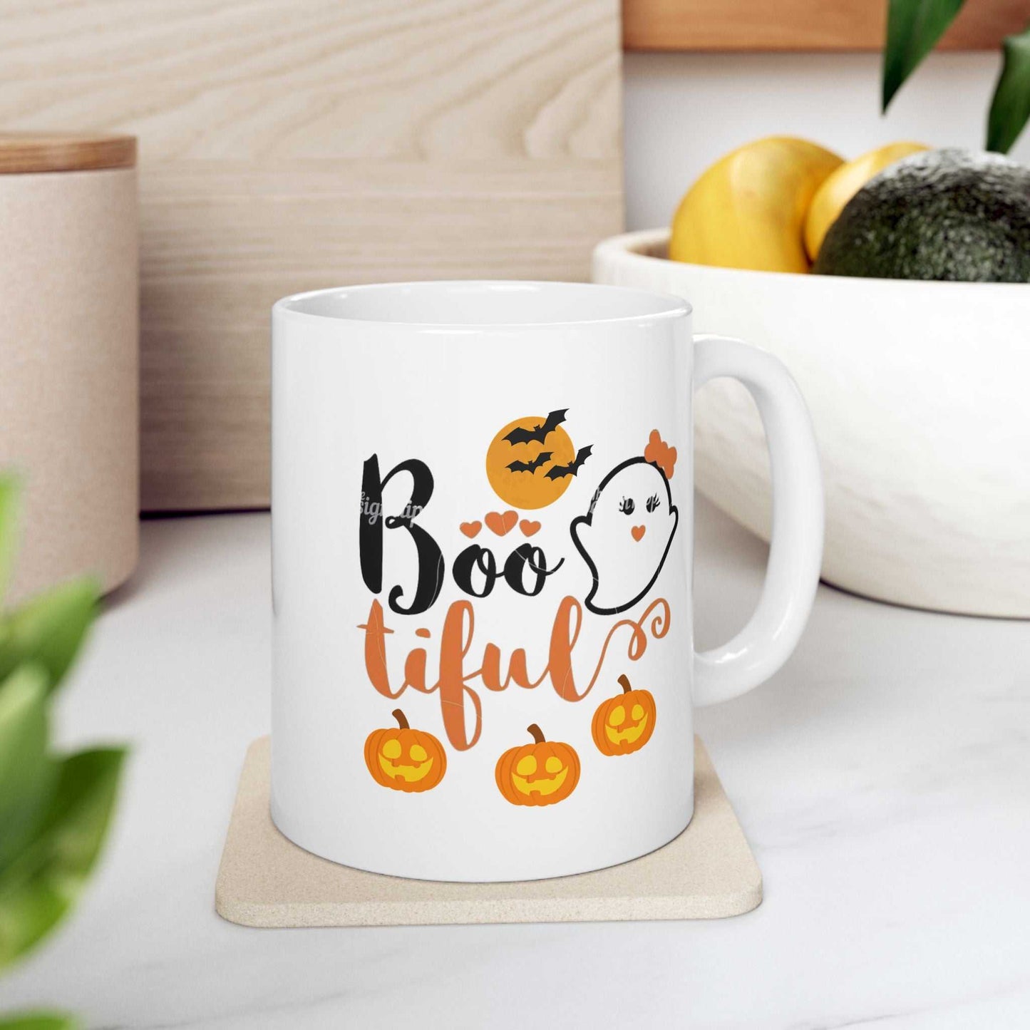 Halloween 2024 Mugs, Boo tiful Gift