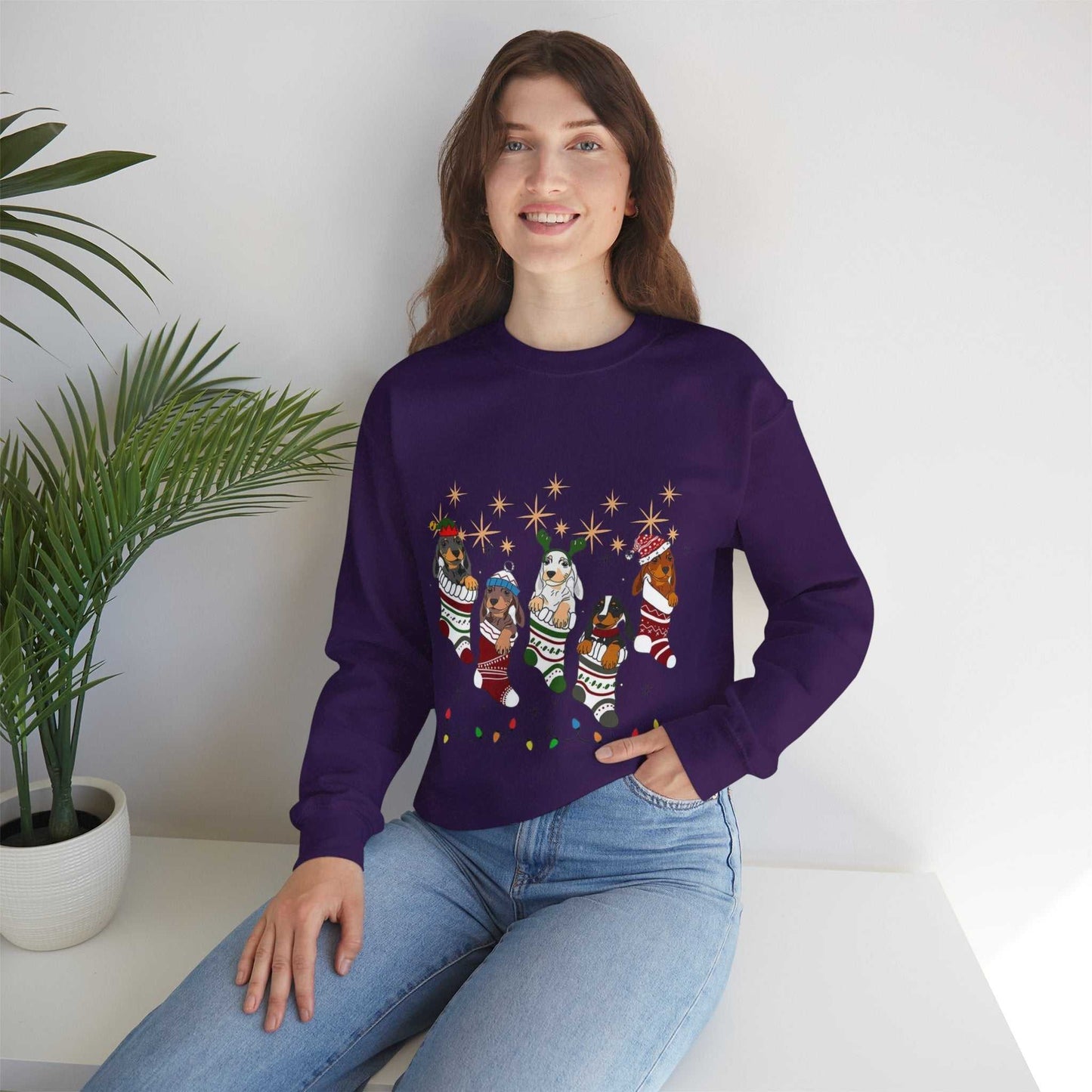 Funny Christmas Dogs Sweatshirt, Christmas Dog Gift