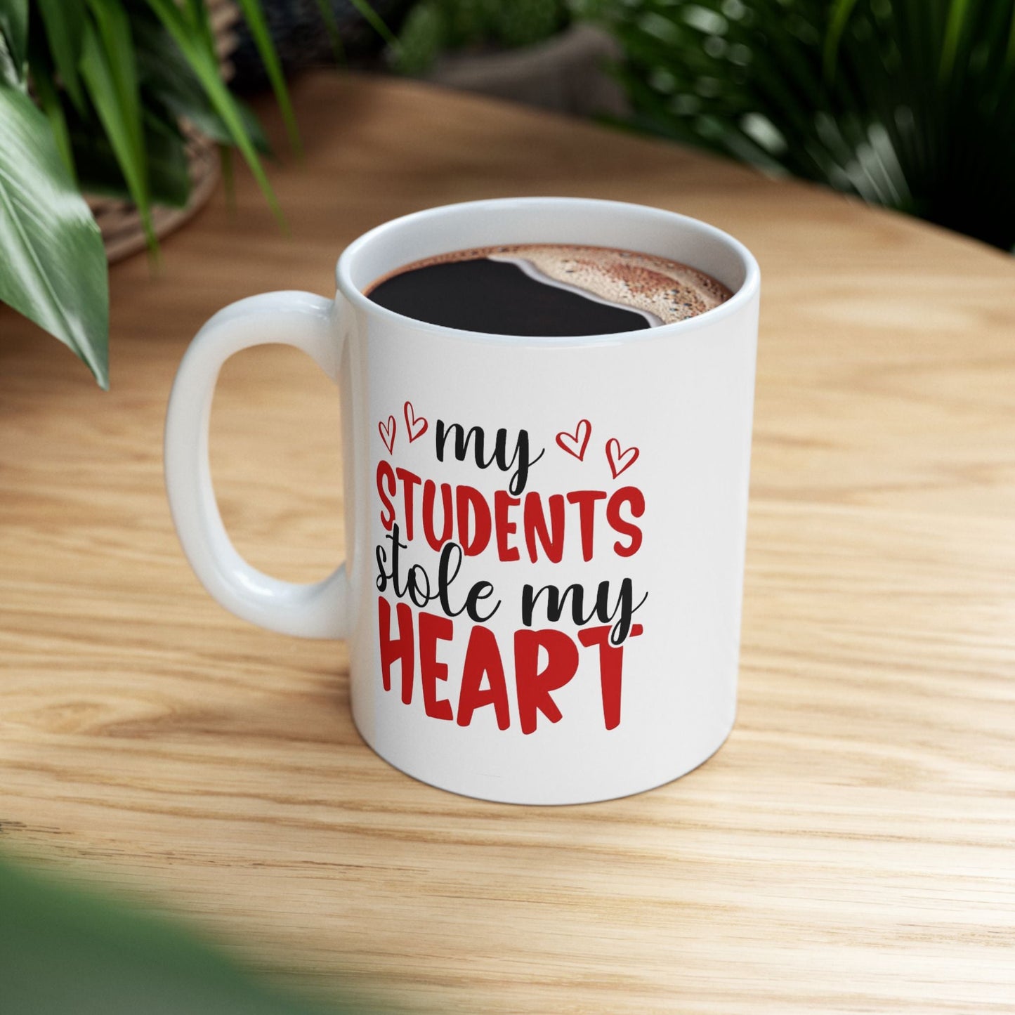 My Students Stole My Heart Mugs, Teacher Valentines Day Gift
