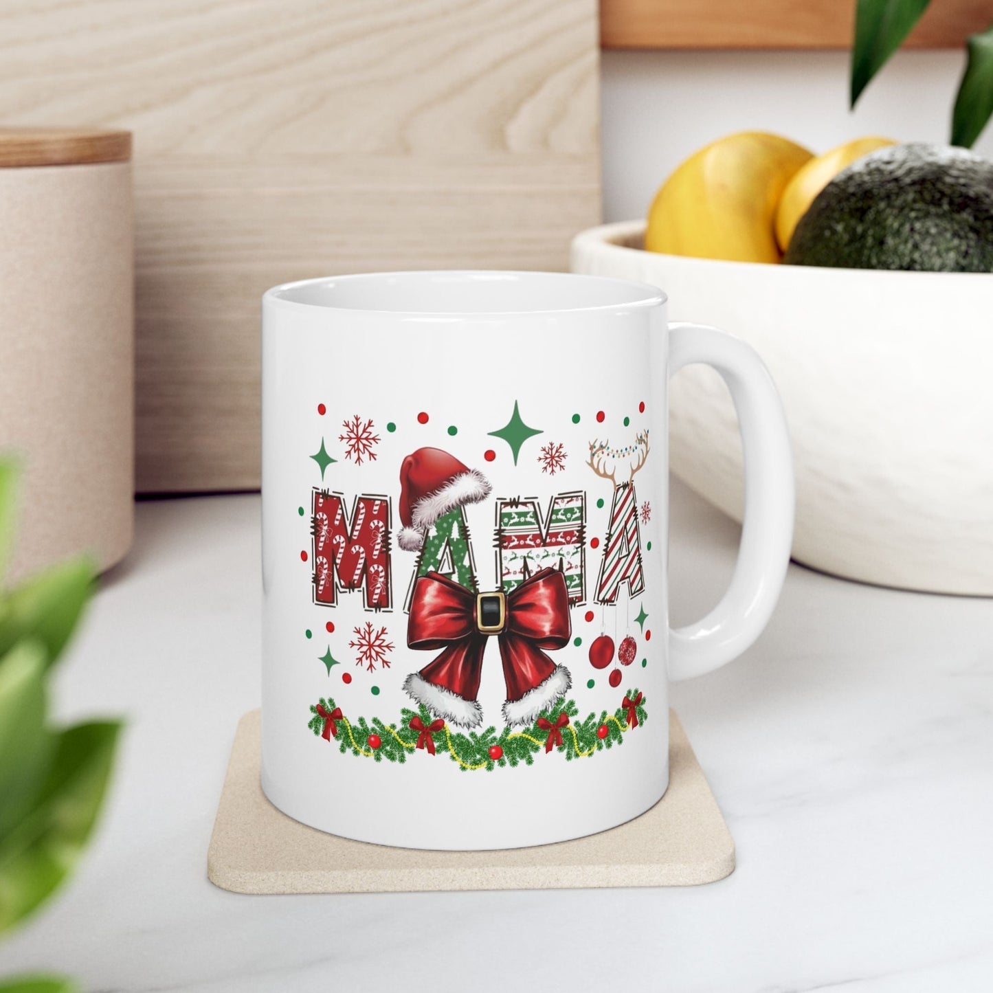 Christmas Mama Mugs, Mama Mugs Gift
