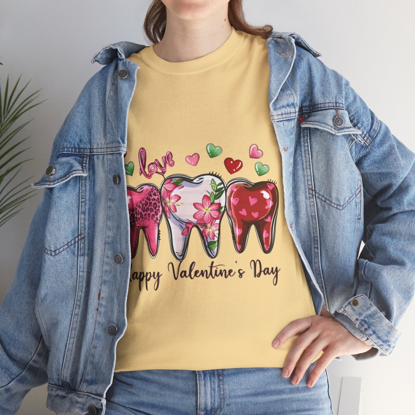 Dental Love Happy Valentines Day T-Shirt, Dental Hygienist Gift