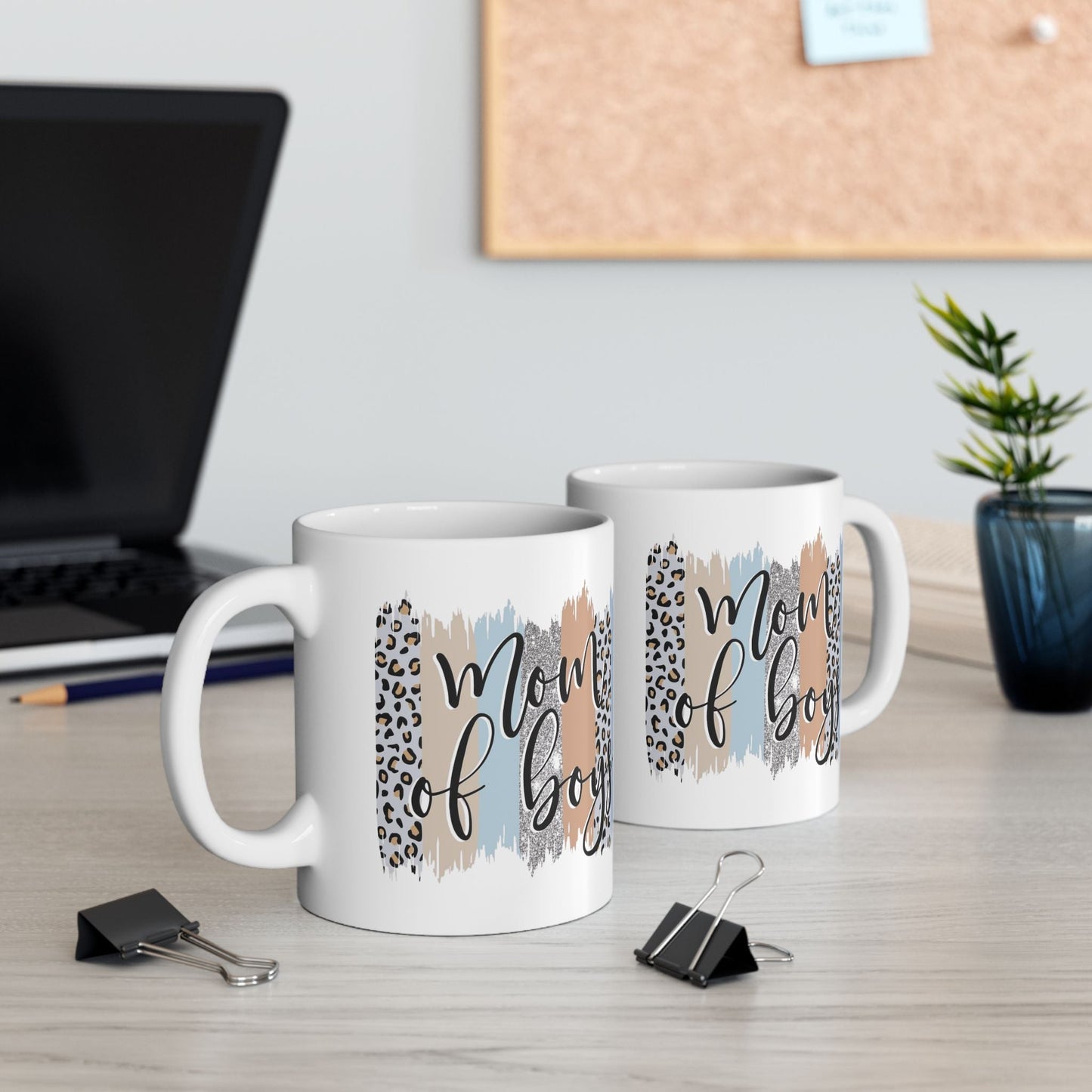 Wild at Heart Ceramic Mug - Design for Everyday Use, Gift for Mama