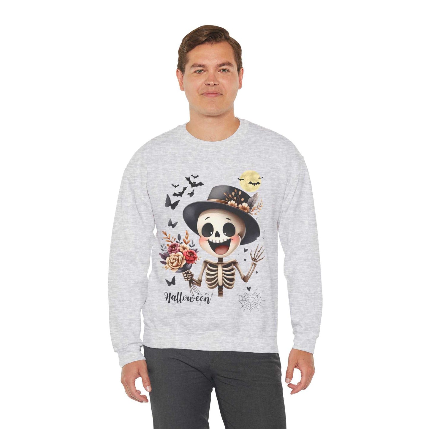 Funny Skeleton Kids Halloween Sweatshirt – Spooky & Cute Costume Alternative!