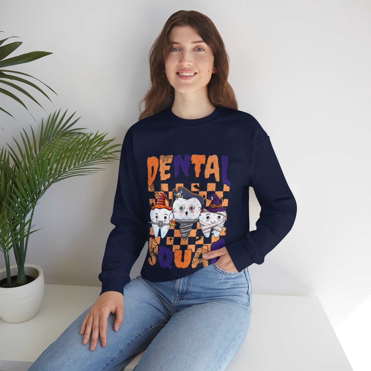 Dental Squad Sweatshirt, Gift for Dental Office, Dentist Crew Crewneck