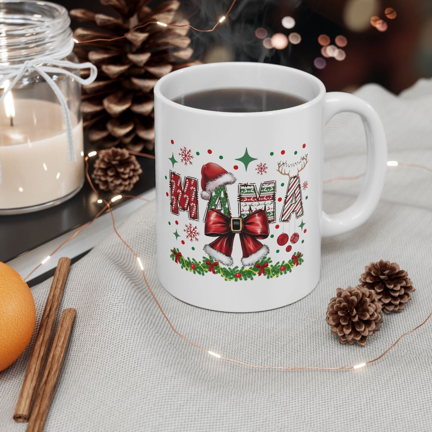 Christmas Mama Mugs, Mama Mugs Gift