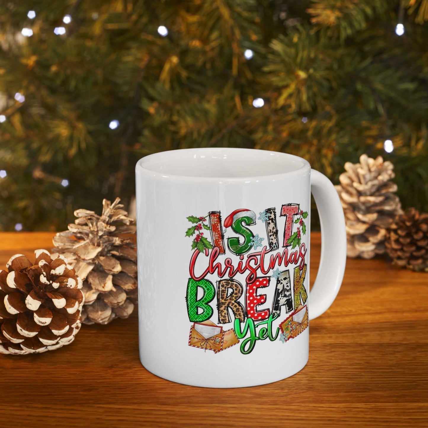 Is It Christmas Yet Mugs, Family Christmas Gifts