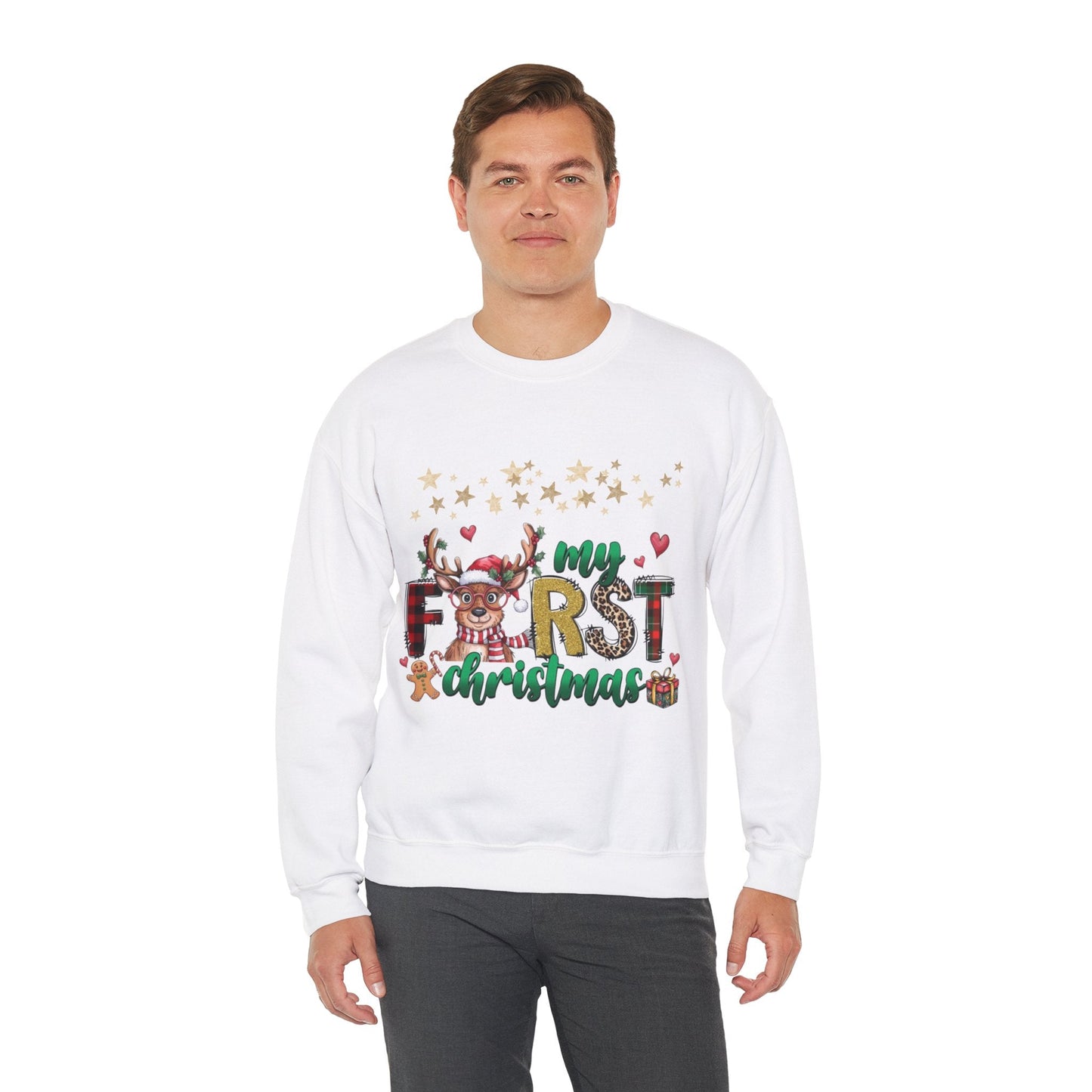 My First Christmas Sweatshirt, Family Sweatshirt Gift