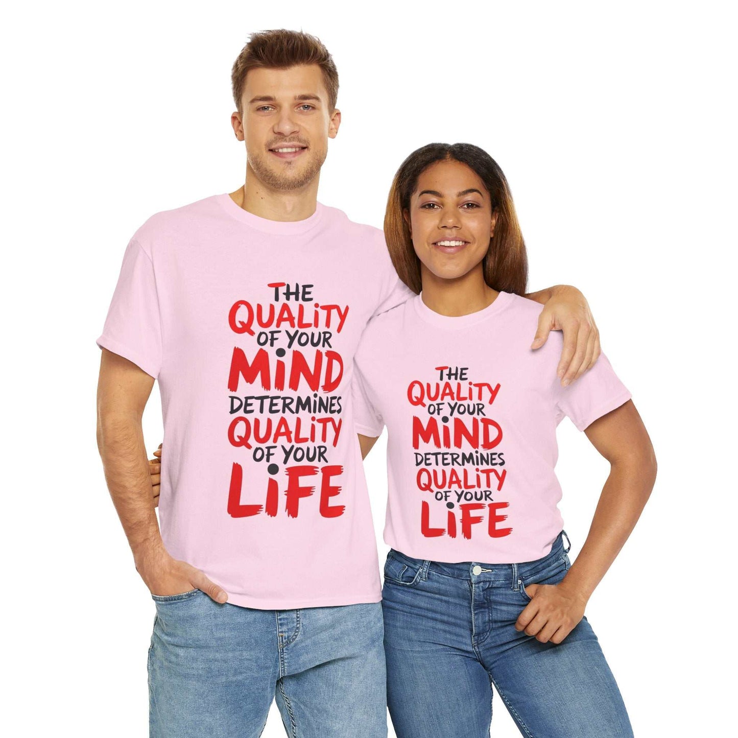 Inspiring Mind Quality Tee - Motivational Shirt, Unisex Cotton T-Shirt, Gift for Friends