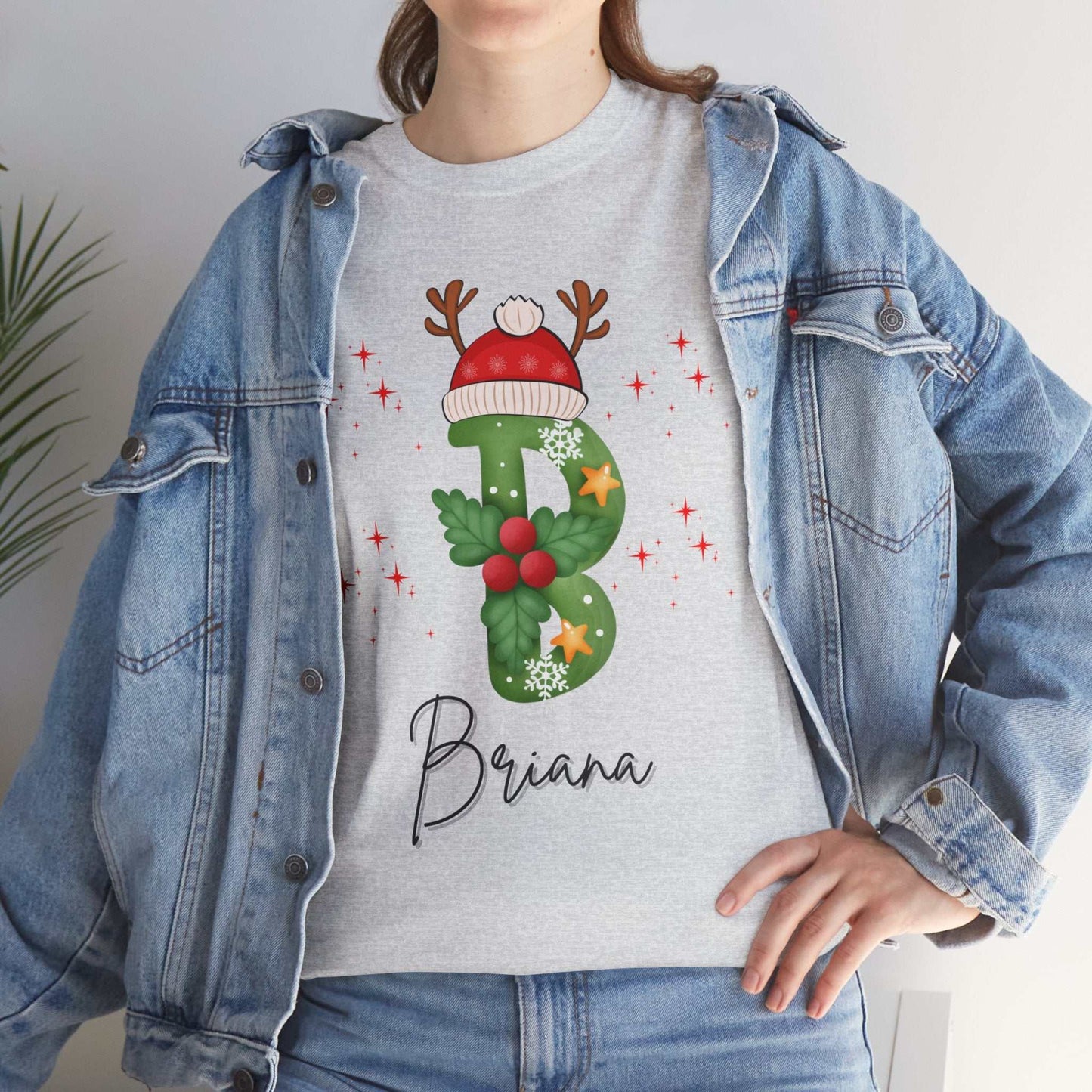 Family Christmas Name Shirt, Christmas Shirt With Name Gift