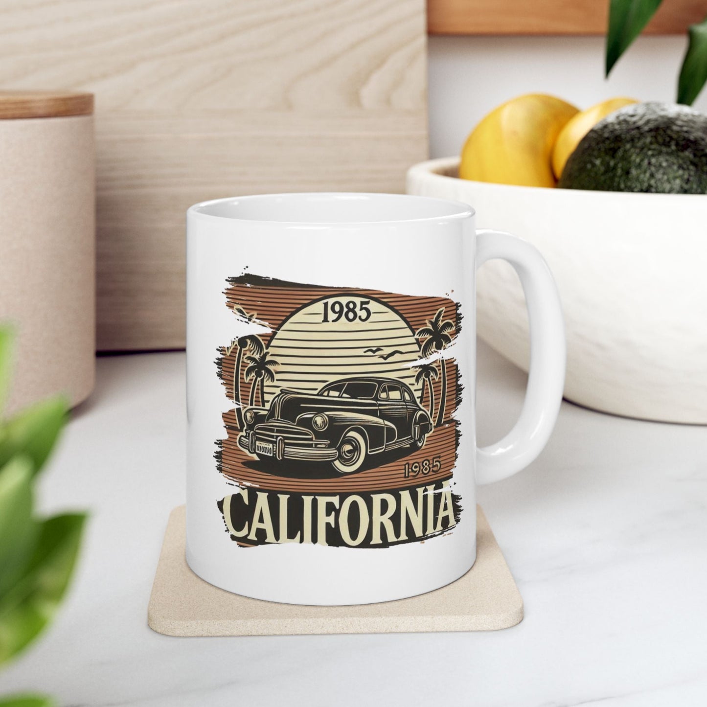 Vintage California Sunset Mug, Perfect Gift for Coffee Lovers