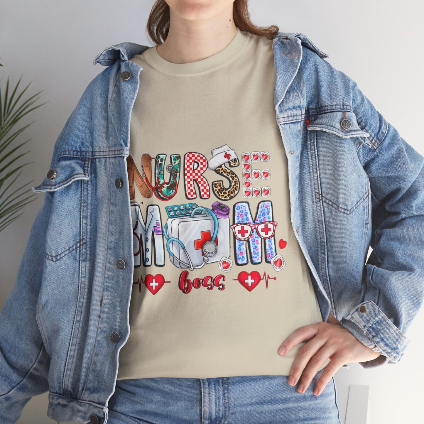 Nurse Mom Boss Shirt, Gift For Nurse Mom
