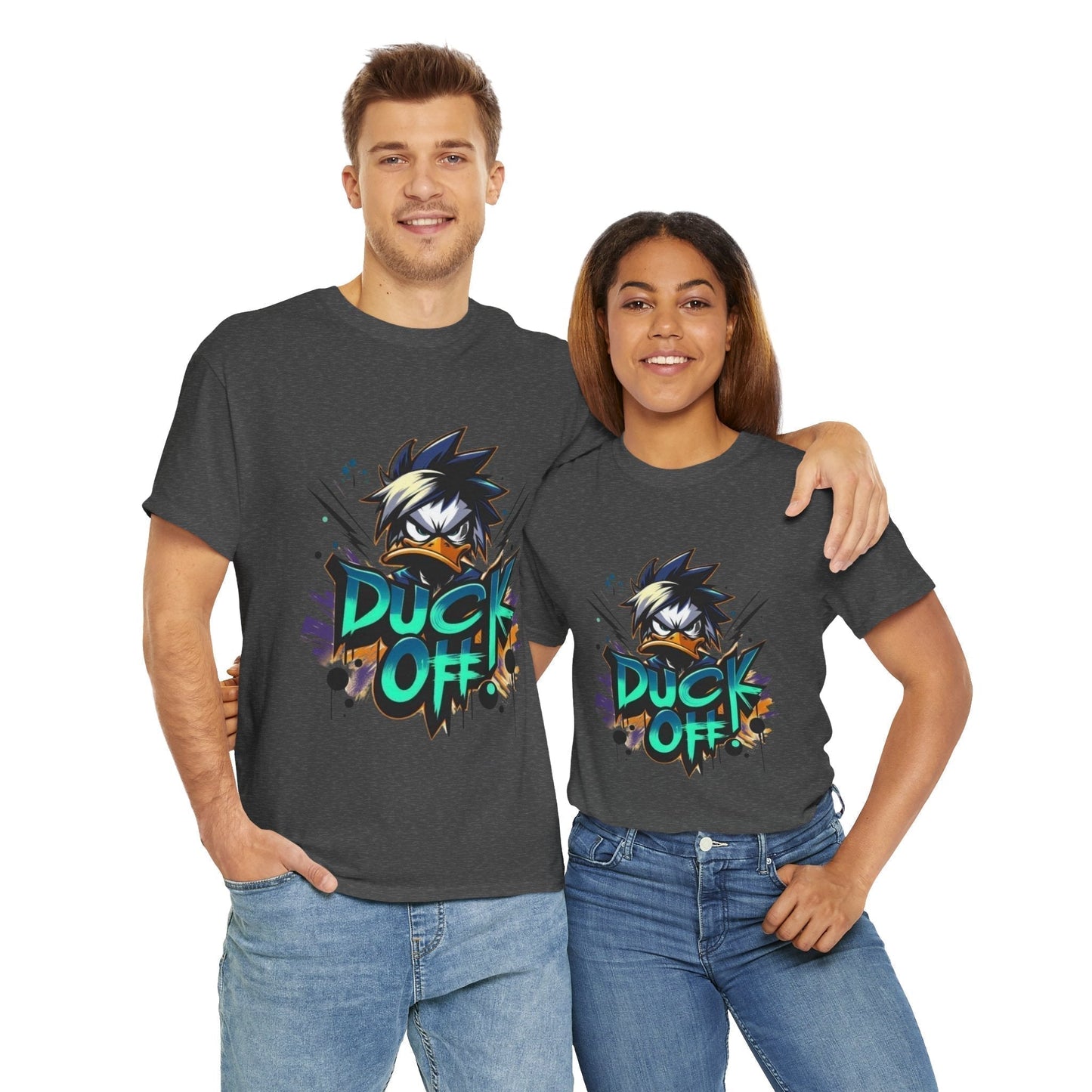 Graphic Tee - 'Duck Off' Design for Casual Wear - T-shirt Gift for all