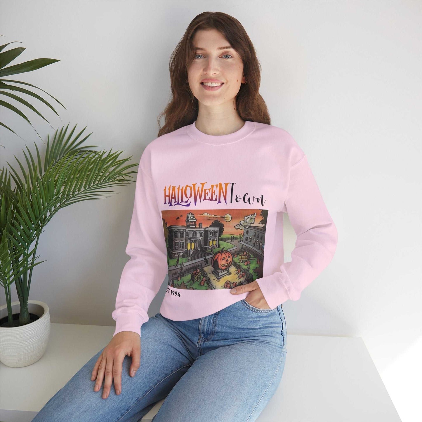 Halloweentown Est 1994 Sweatshirt, Spooky Season Retro Gift
