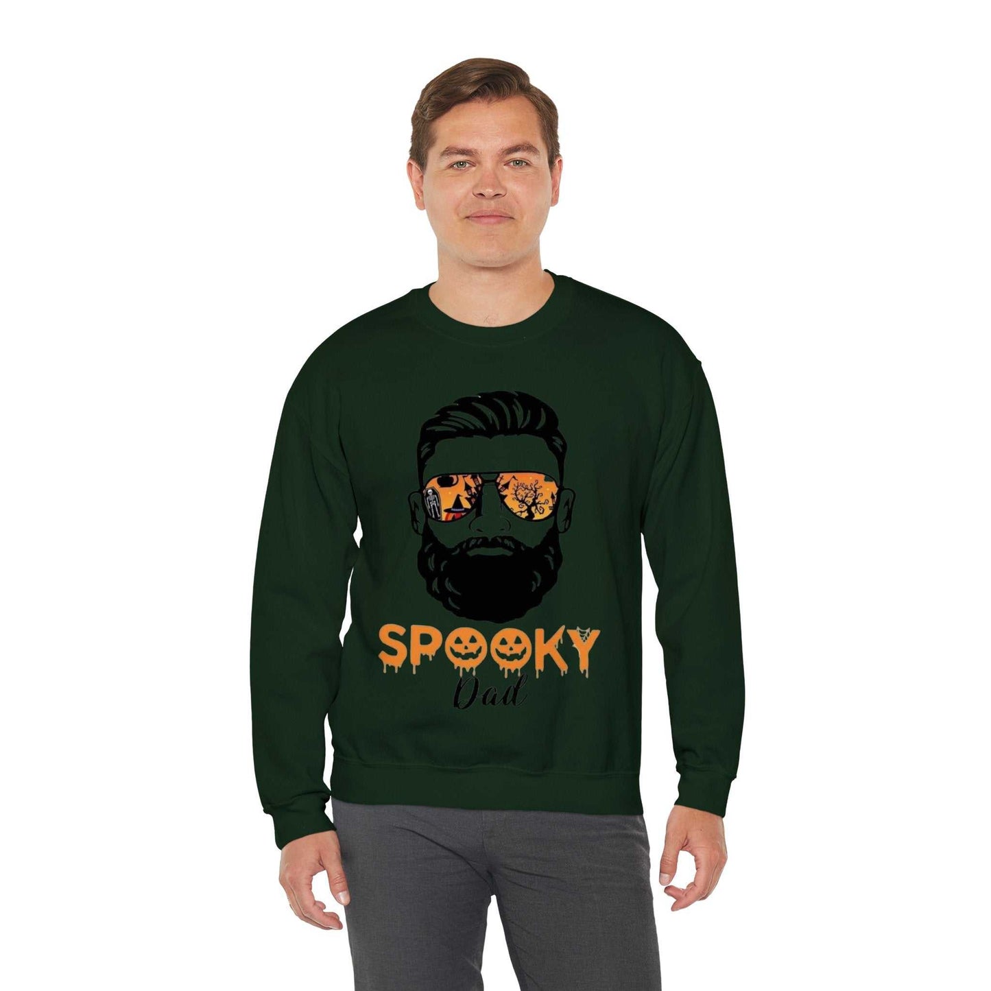 Matching Dad Halloween Sweatshirts, Couples Halloween Gift