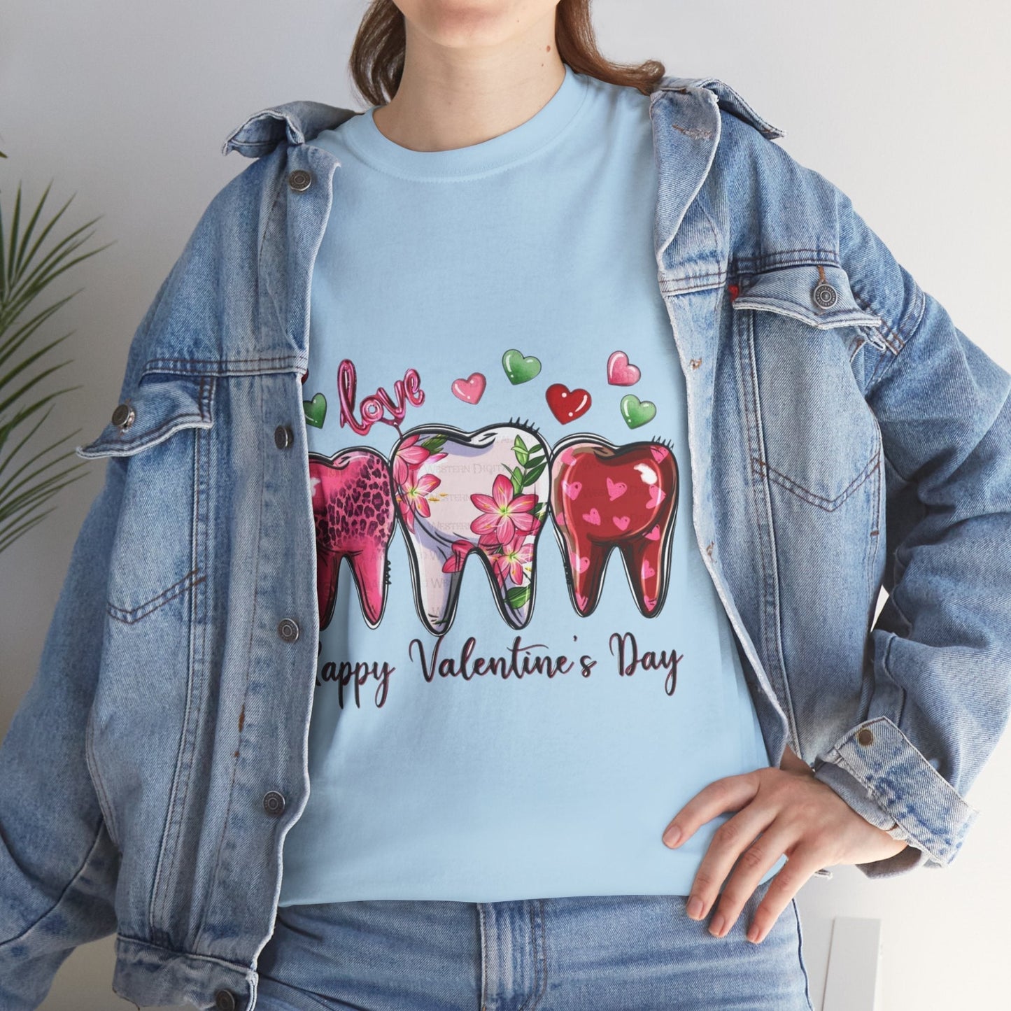 Dental Love Happy Valentines Day T-Shirt, Dental Hygienist Gift