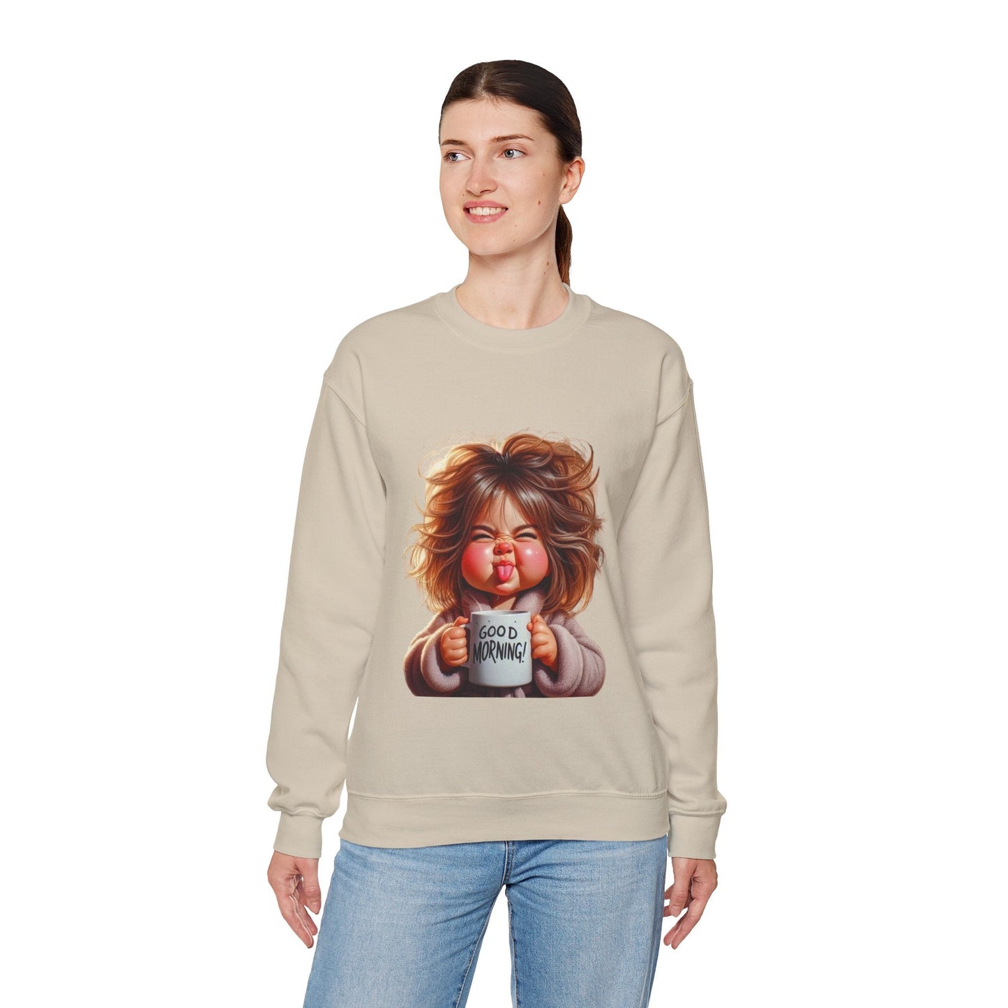 Good Morning Sweatshirt - Unisex Heavy Blend Crewneck
