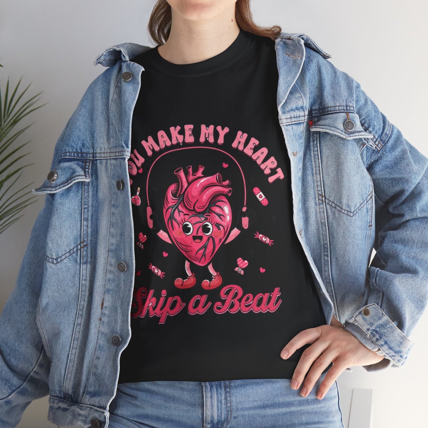 You Make My Heart Skip a Beat T-Shirt, Funny Heart Gift For Nurse