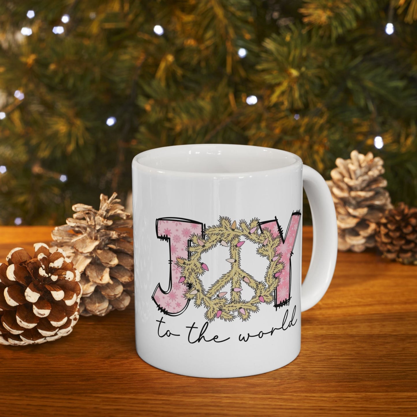 Joy to the World Mugs, Gift For Christmas