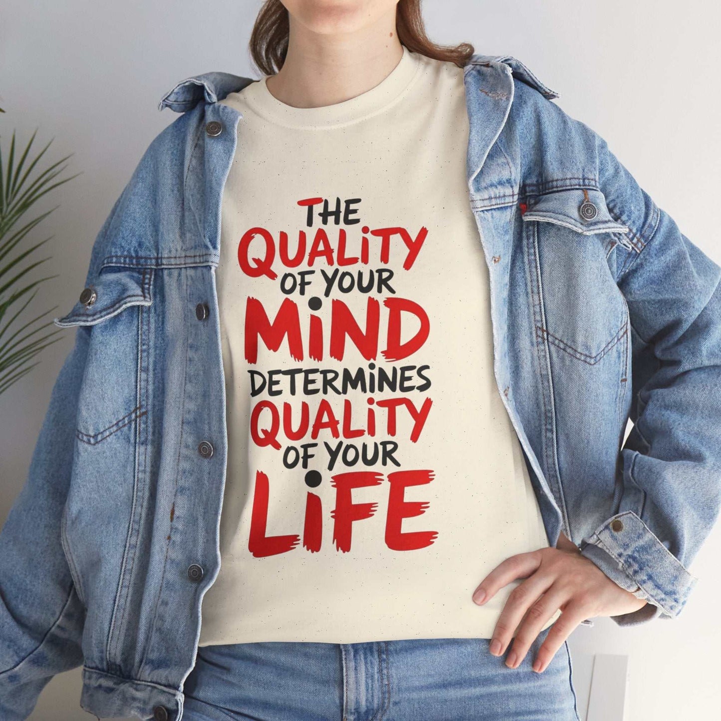 Inspiring Mind Quality Tee - Motivational Shirt, Unisex Cotton T-Shirt, Gift for Friends