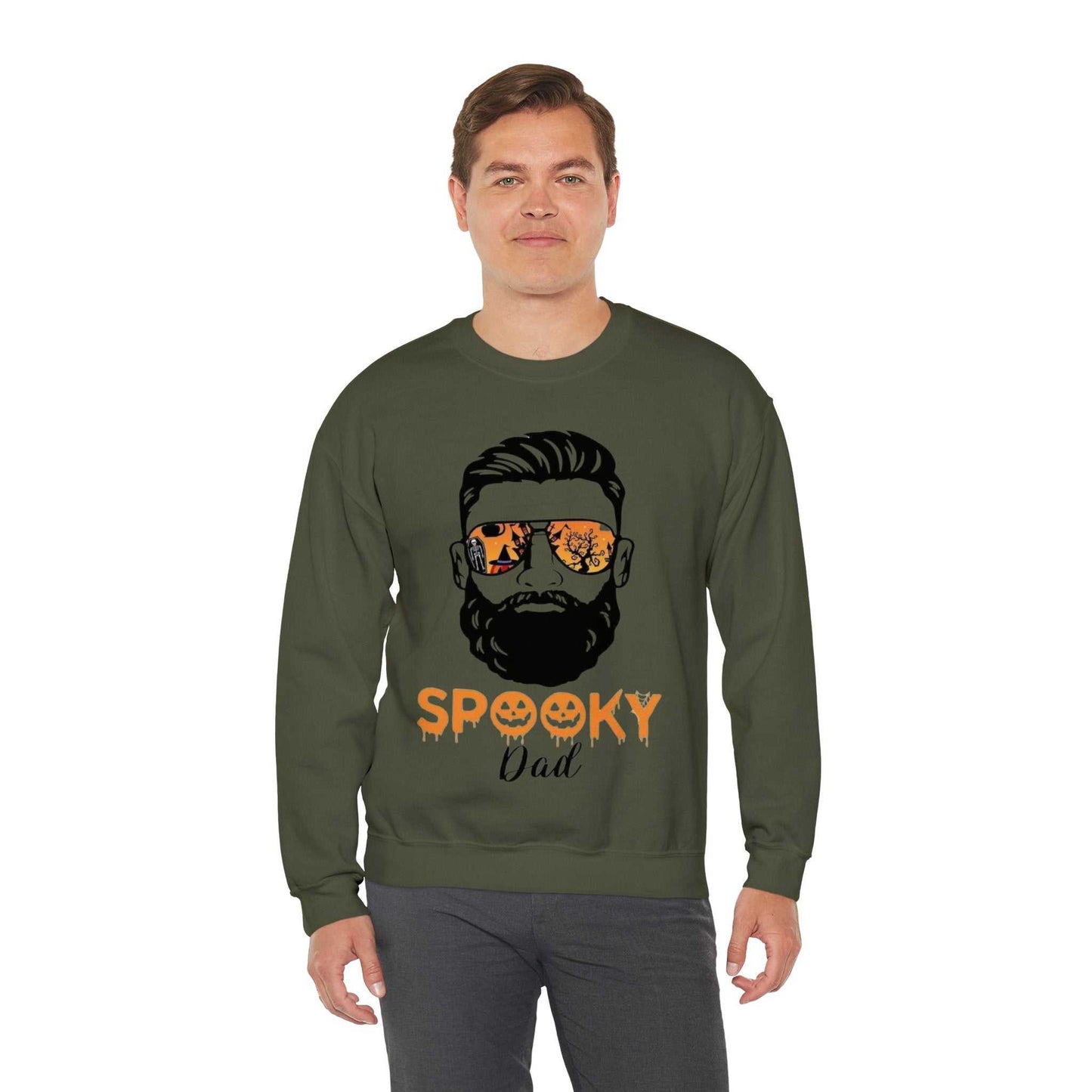 Matching Dad Halloween Sweatshirts, Couples Halloween Gift