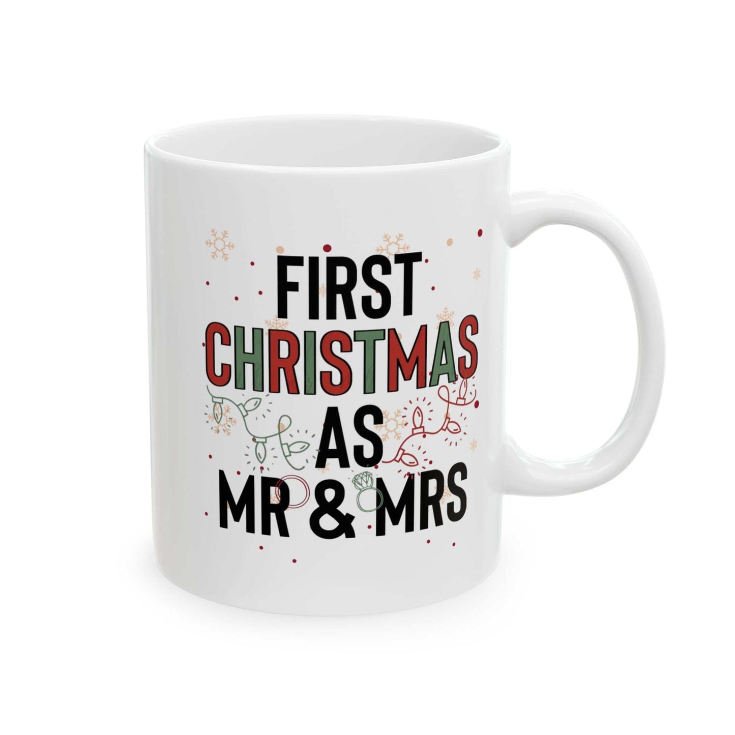 First Christmas As Mr and Mrs Mugs, Couple Christmas Gift