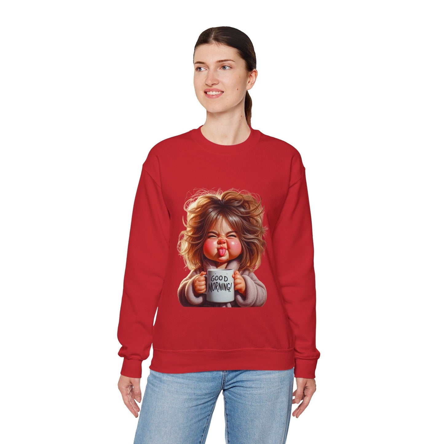 Good Morning Sweatshirt - Unisex Heavy Blend Crewneck