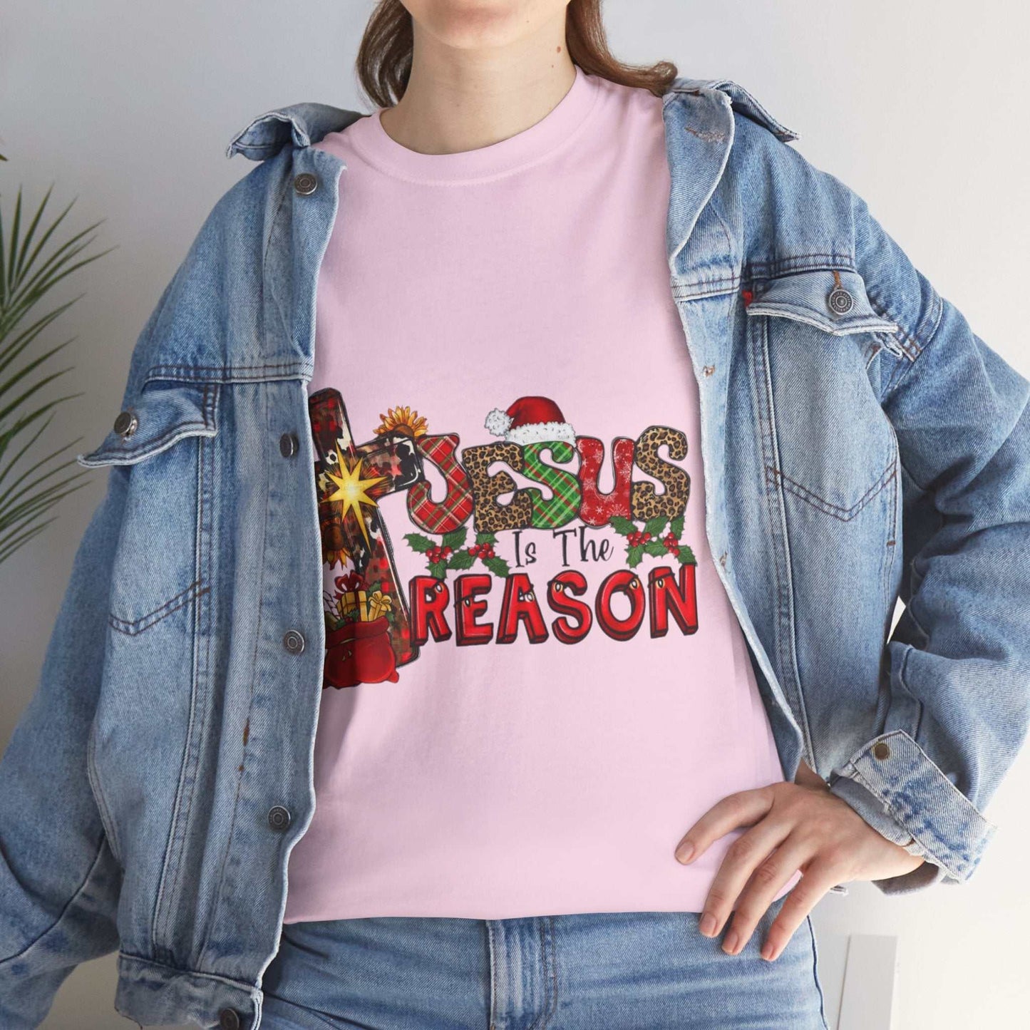 Jesus Is The Reason Shirt, Religious Christmas Gift