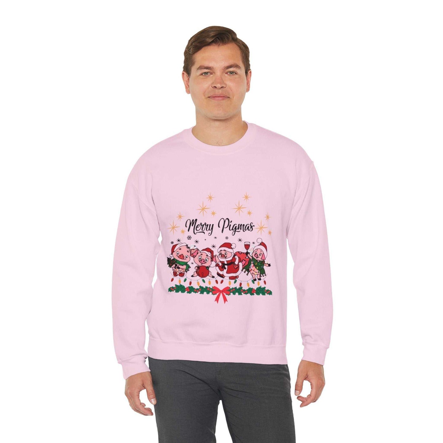 Merry Pigmas Sweatshirt, Funny Farmer Christmas Gift