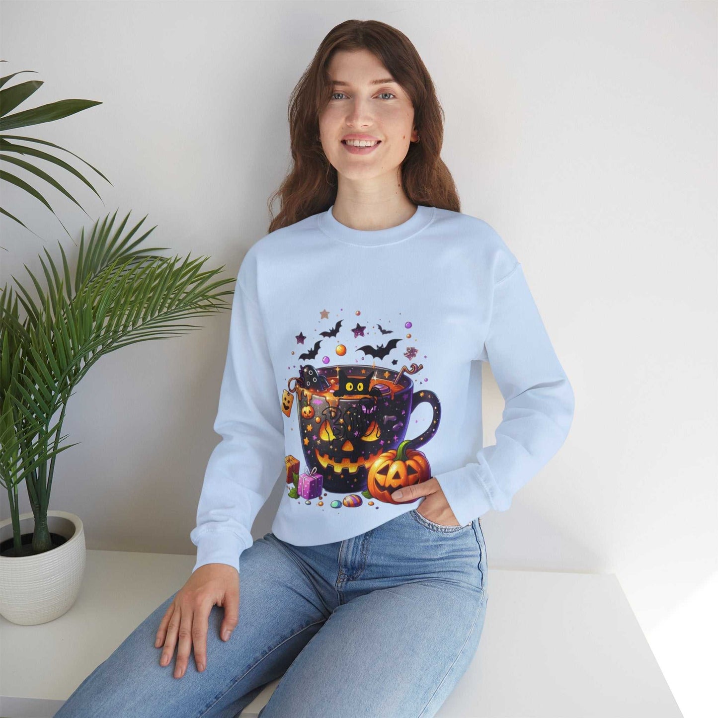 Its a Tea Sweatshirt, Halloween Sweatshirt, Pumpkin Tea Lover Gift