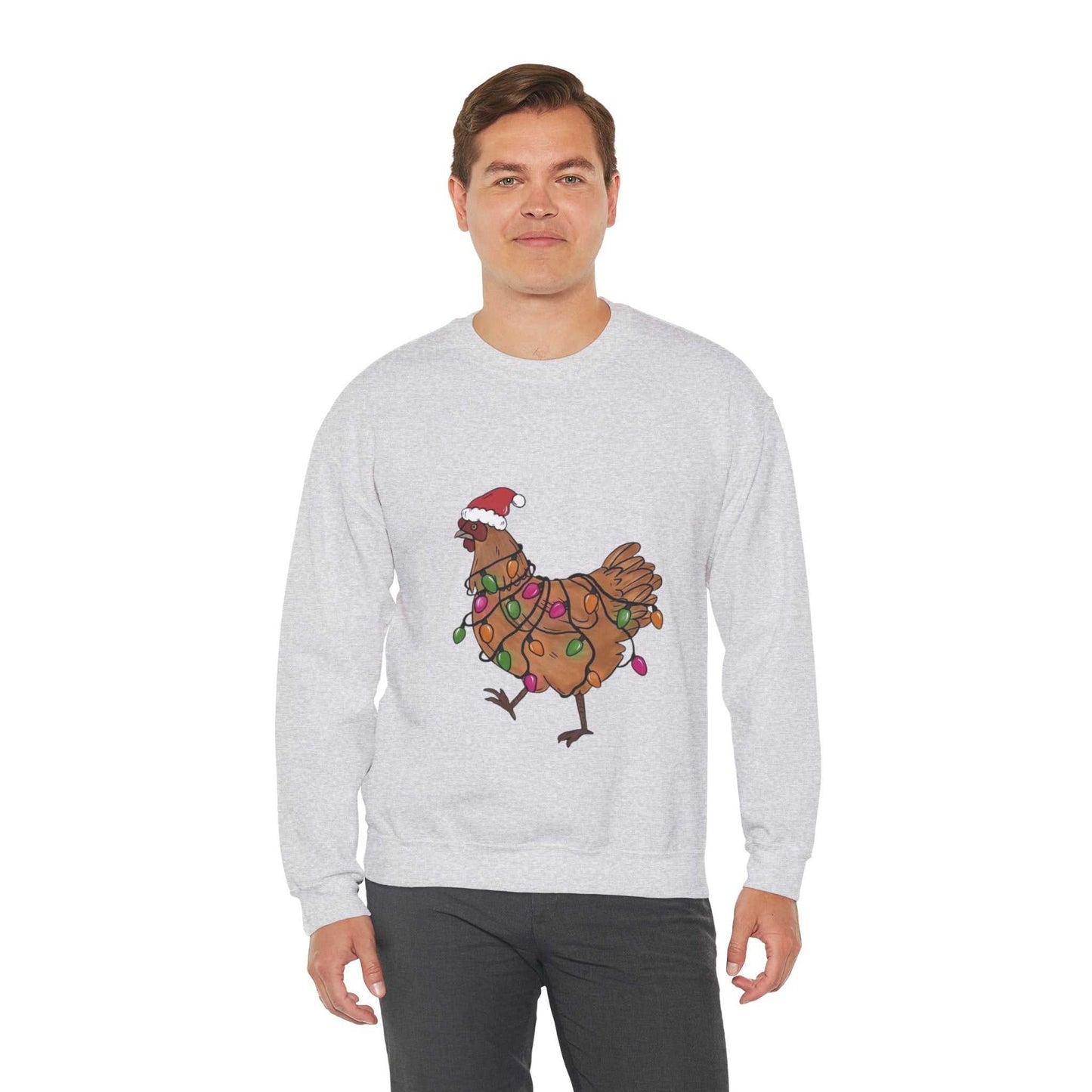 Funny Christmas Chicken Mug, Christmas Gift for Farmer