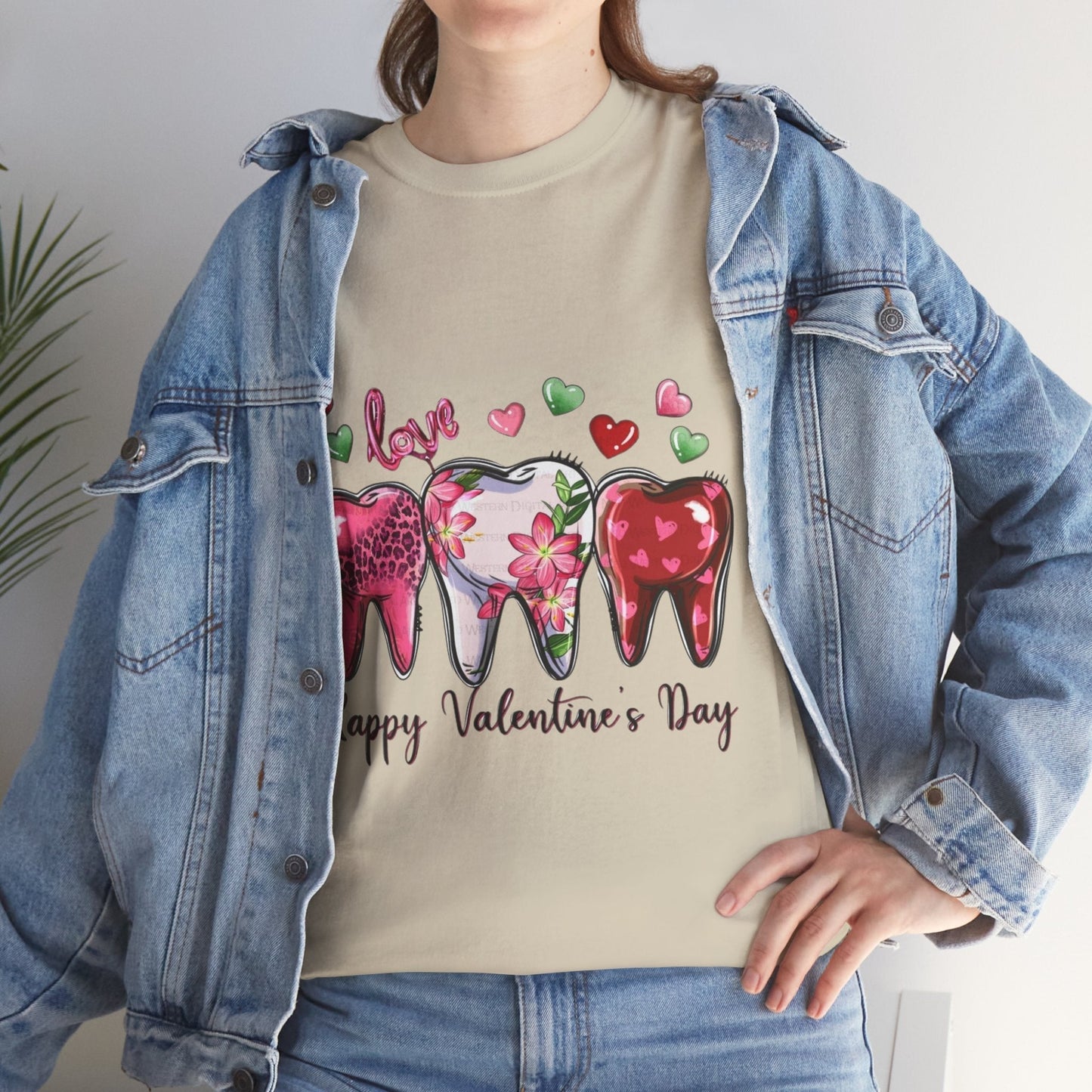 Dental Love Happy Valentines Day T-Shirt, Dental Hygienist Gift