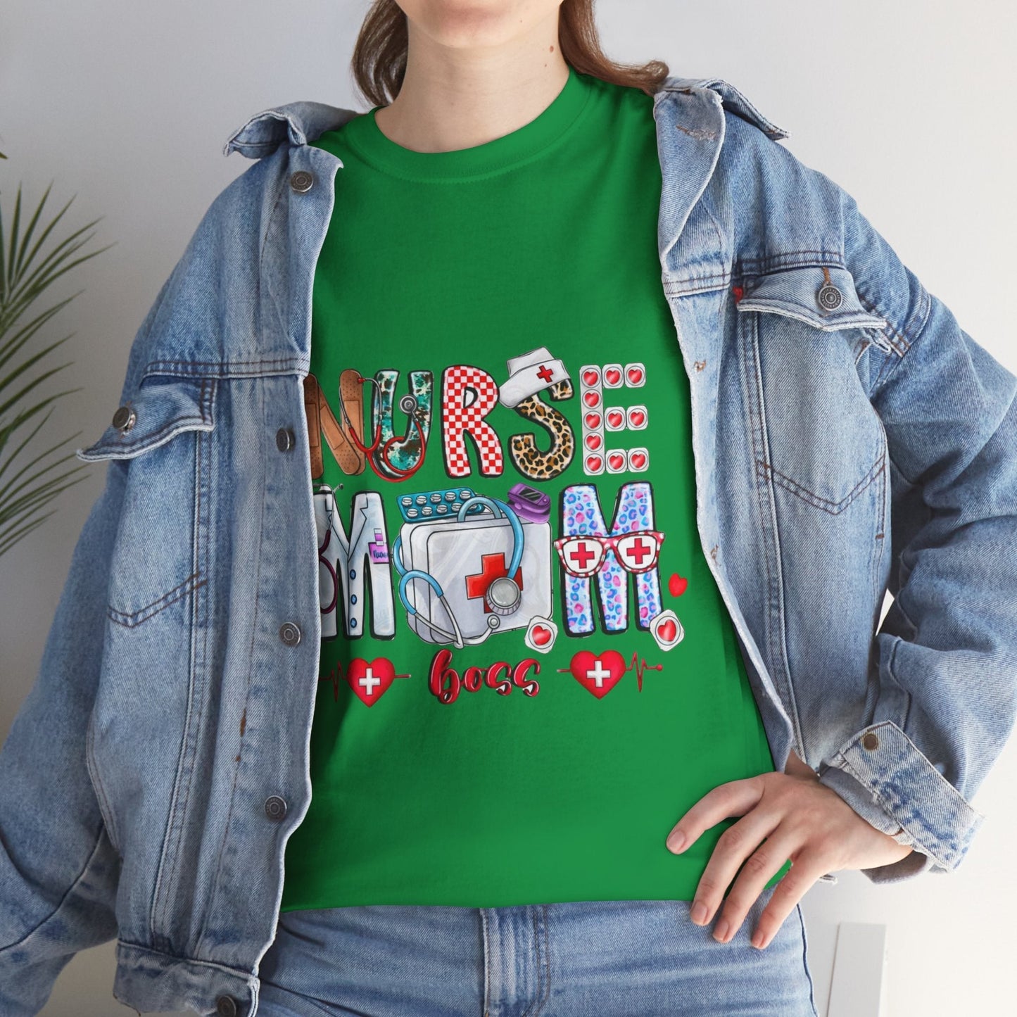 Nurse Mom Boss Shirt, Gift For Nurse Mom