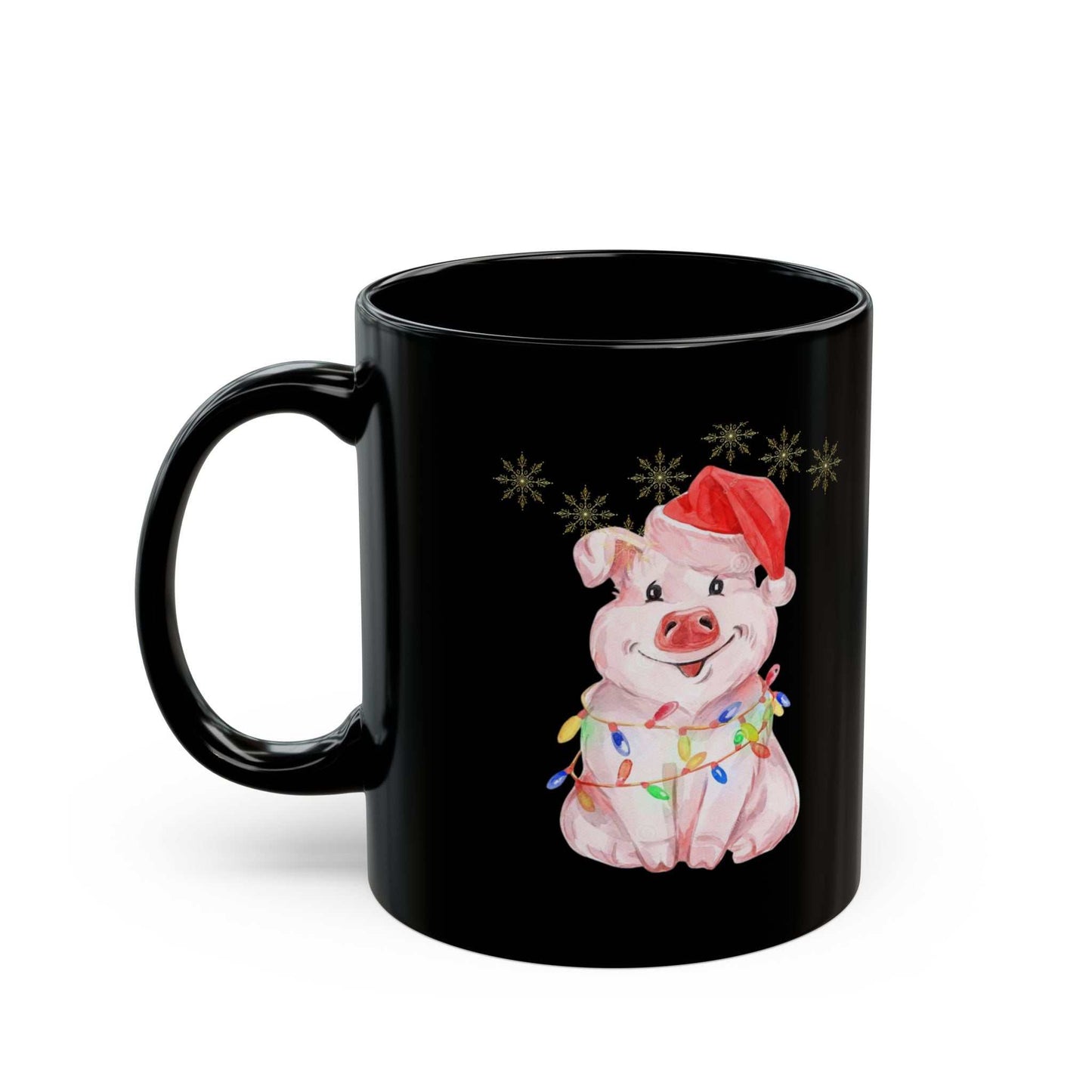 Funny Christmas Pig Mugs, Gift for Christmas